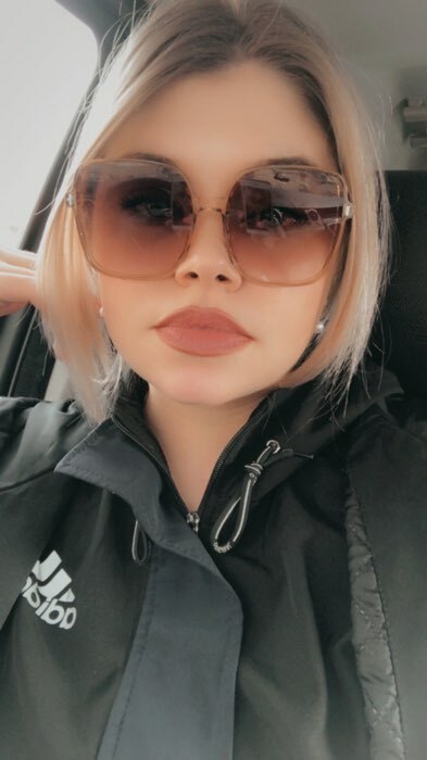 Фотография покупателя товара Очки солнцезащитные женские «OneSun. Стрекоза», uv 400, линза 6×5.5 см - Фото 2