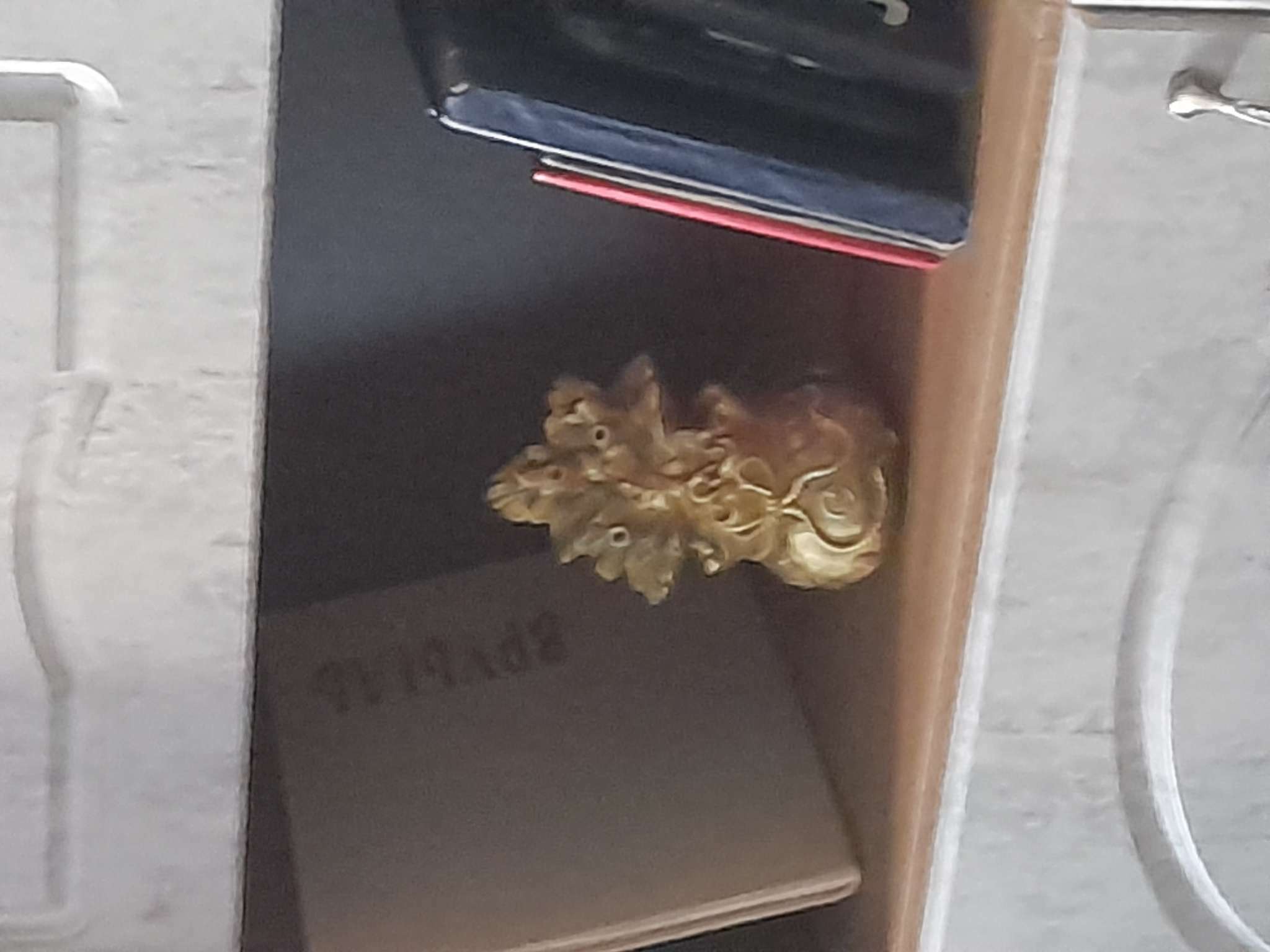 Фотография покупателя товара Фигура "Денежное дерево" состаренное золото, 17х11х11см - Фото 2