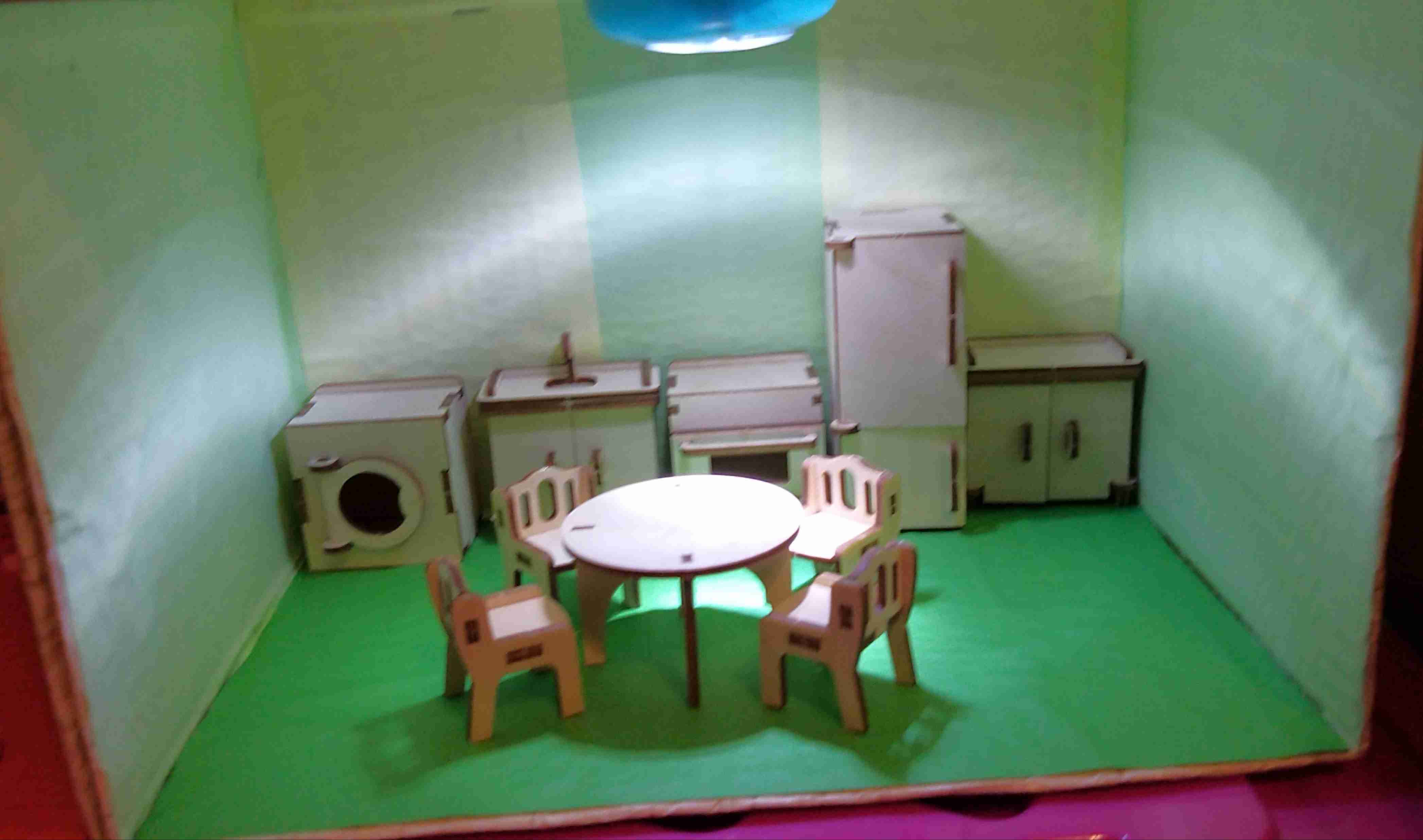 Фотография покупателя товара Набор игрушечной мебели для кукол «Кухня» - Фото 8