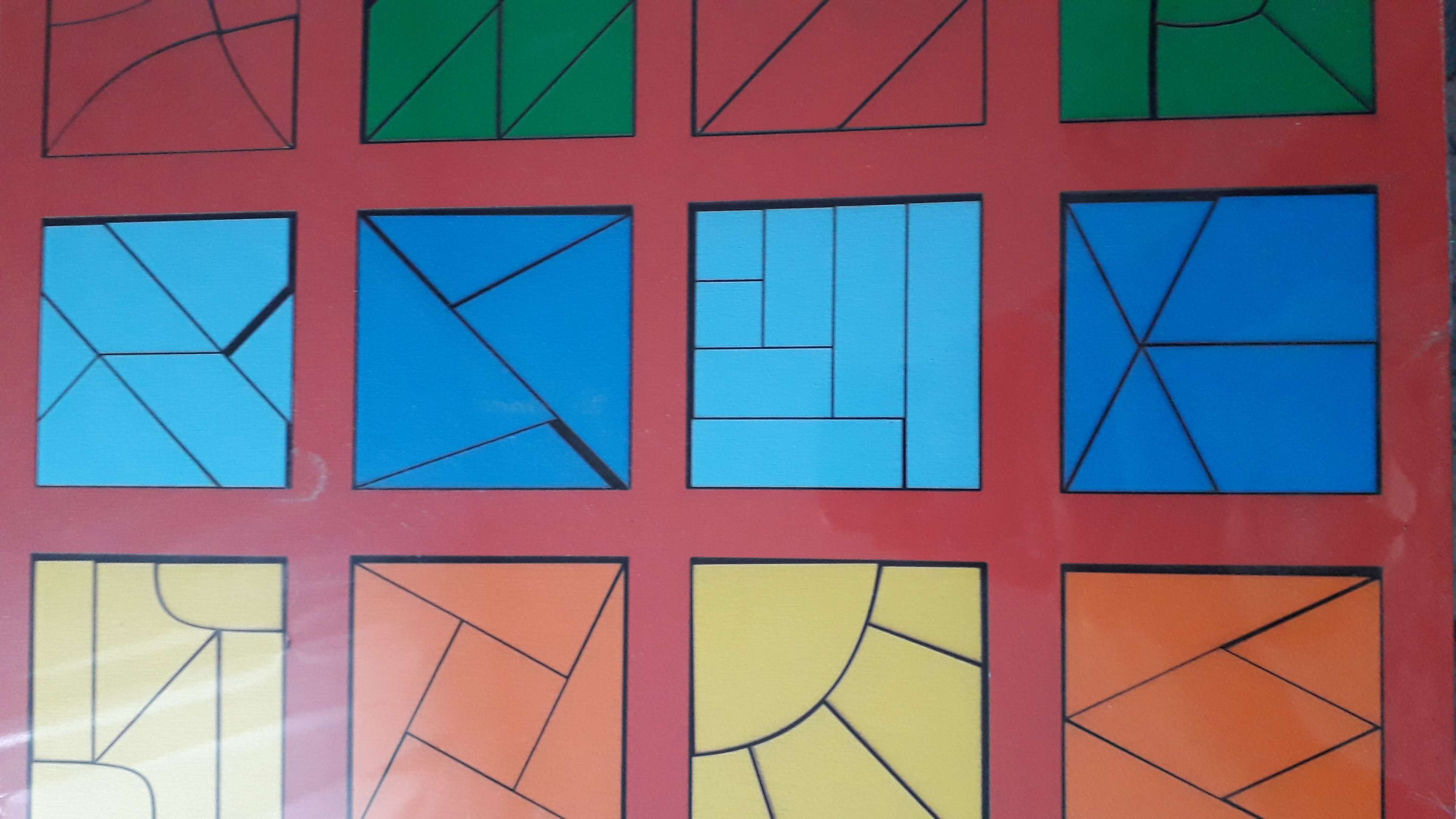 Фотография покупателя товара «Сложи квадрат» Б.П.Никитин, 3 уровень (макси), МИКС, ячейка: 6 × 6 см
