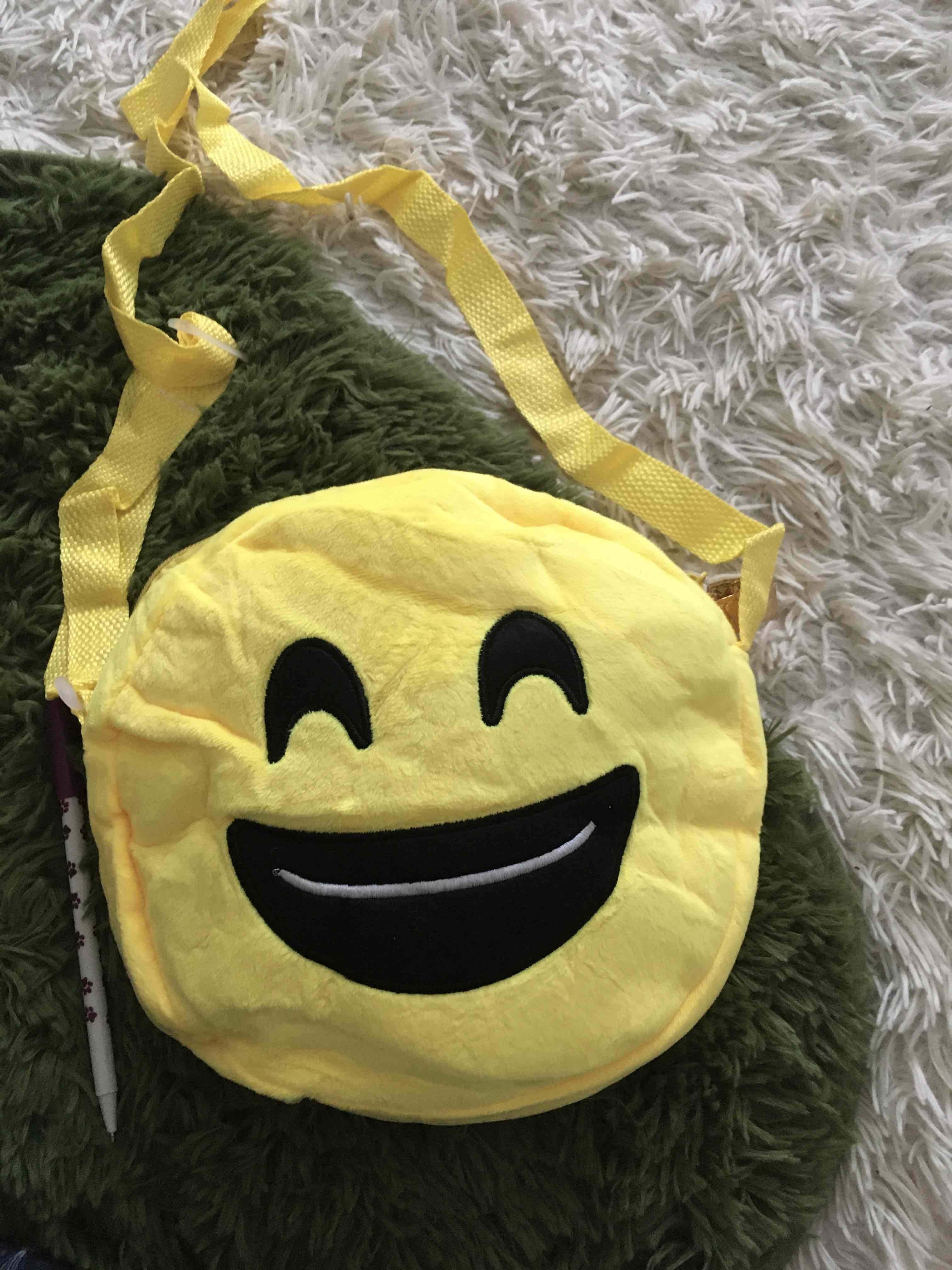 Фотография покупателя товара Мягкая сумочка «Смайлик», улыбается - Фото 1