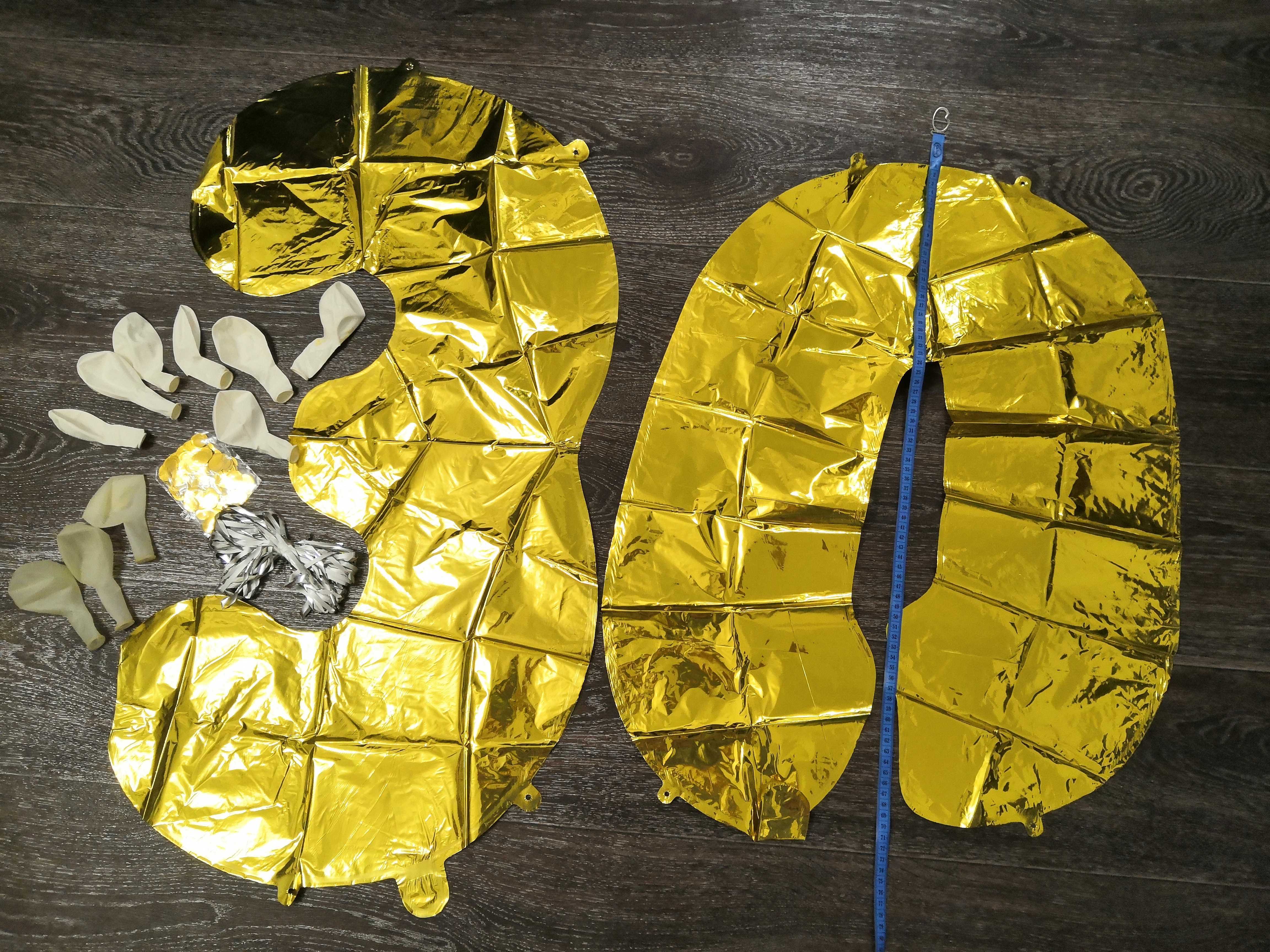 Фотография покупателя товара Фонтан из шаров «30 лет», с конфетти, латекс, фольга,14 шт. - Фото 5