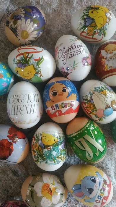 Фотография покупателя товара Набор для украшения яиц «Цыплята в цветах», 9 х 16 см. - Фото 2
