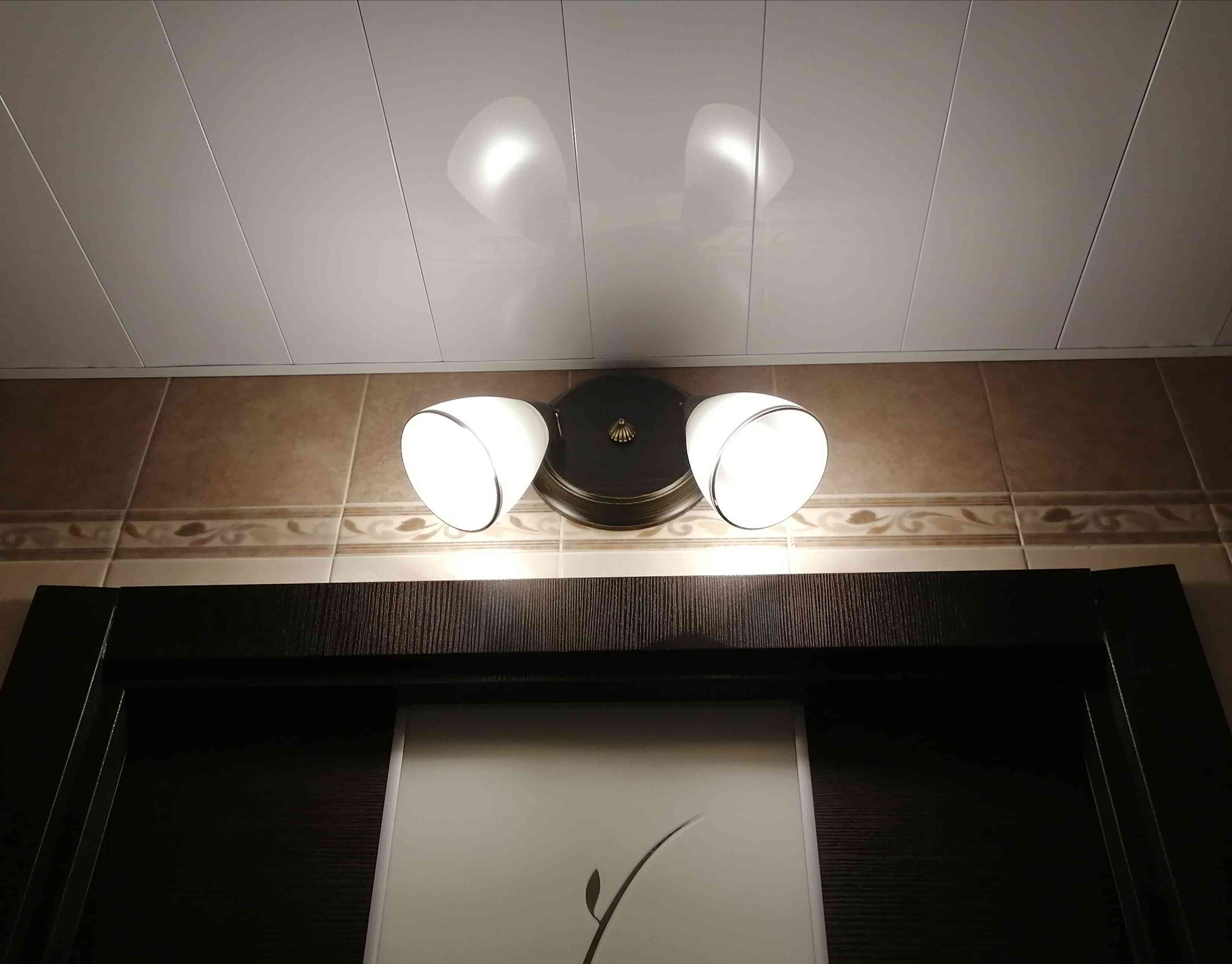 Фотография покупателя товара Люстра спот «Э смиральда», 2 лампы венге 35х26х20 см - Фото 1