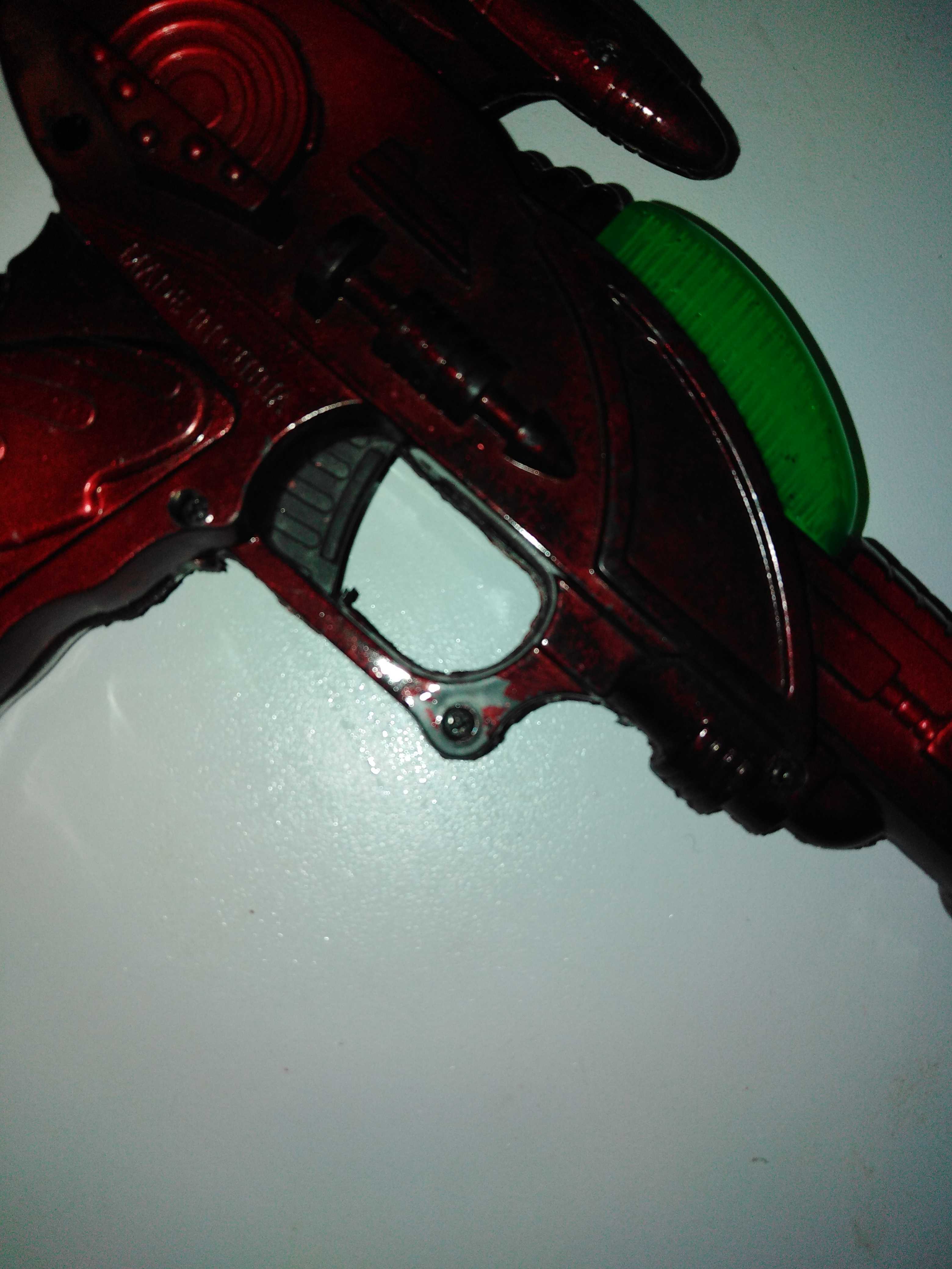 Фотография покупателя товара Пистолет «Сверчок», световые и звуковые эффекты, работает от батареек, цвета МИКС - Фото 20