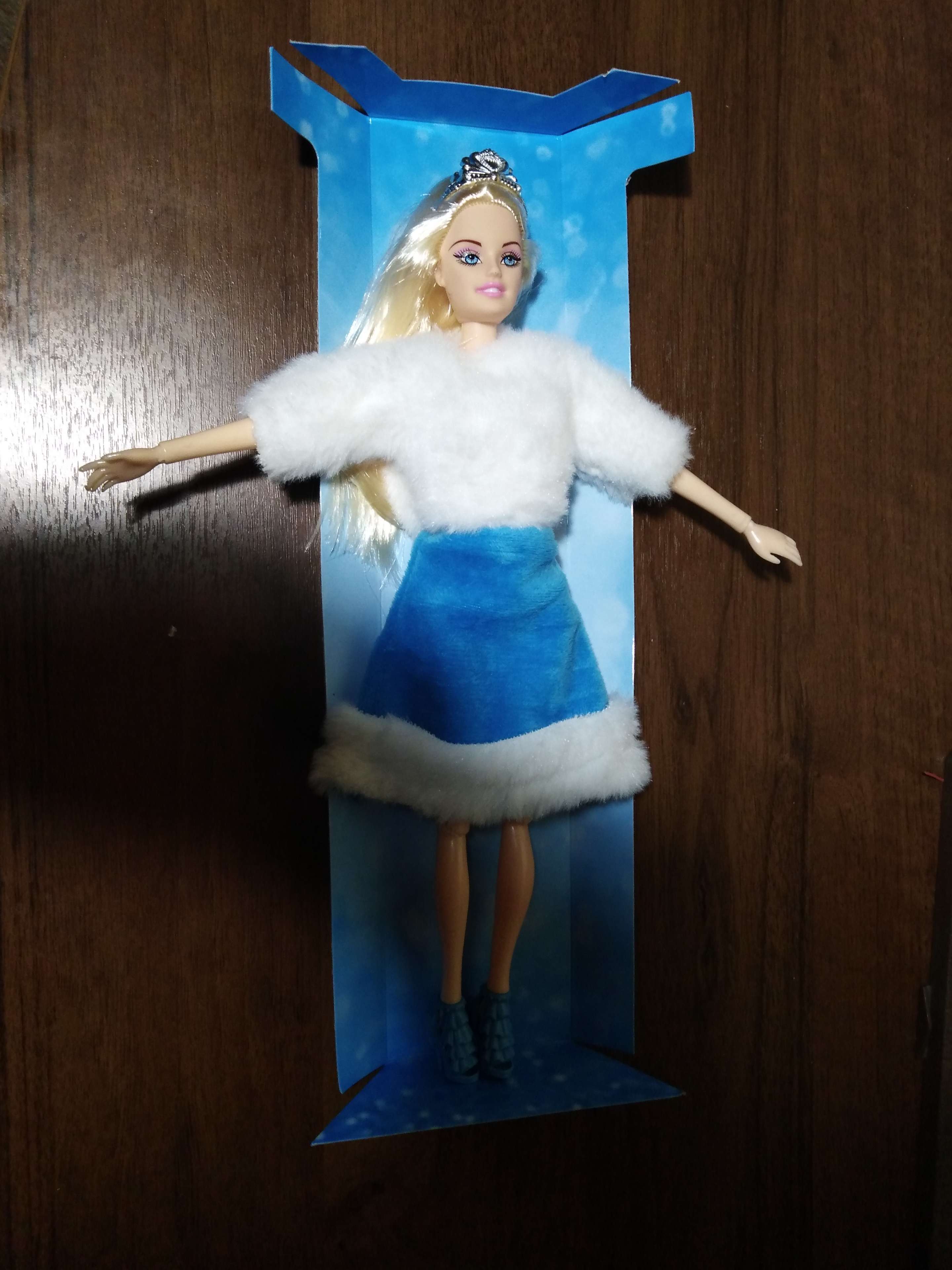 Фотография покупателя товара Кукла-модель снегурочка шарнирная«Сказка рядом» - Фото 7