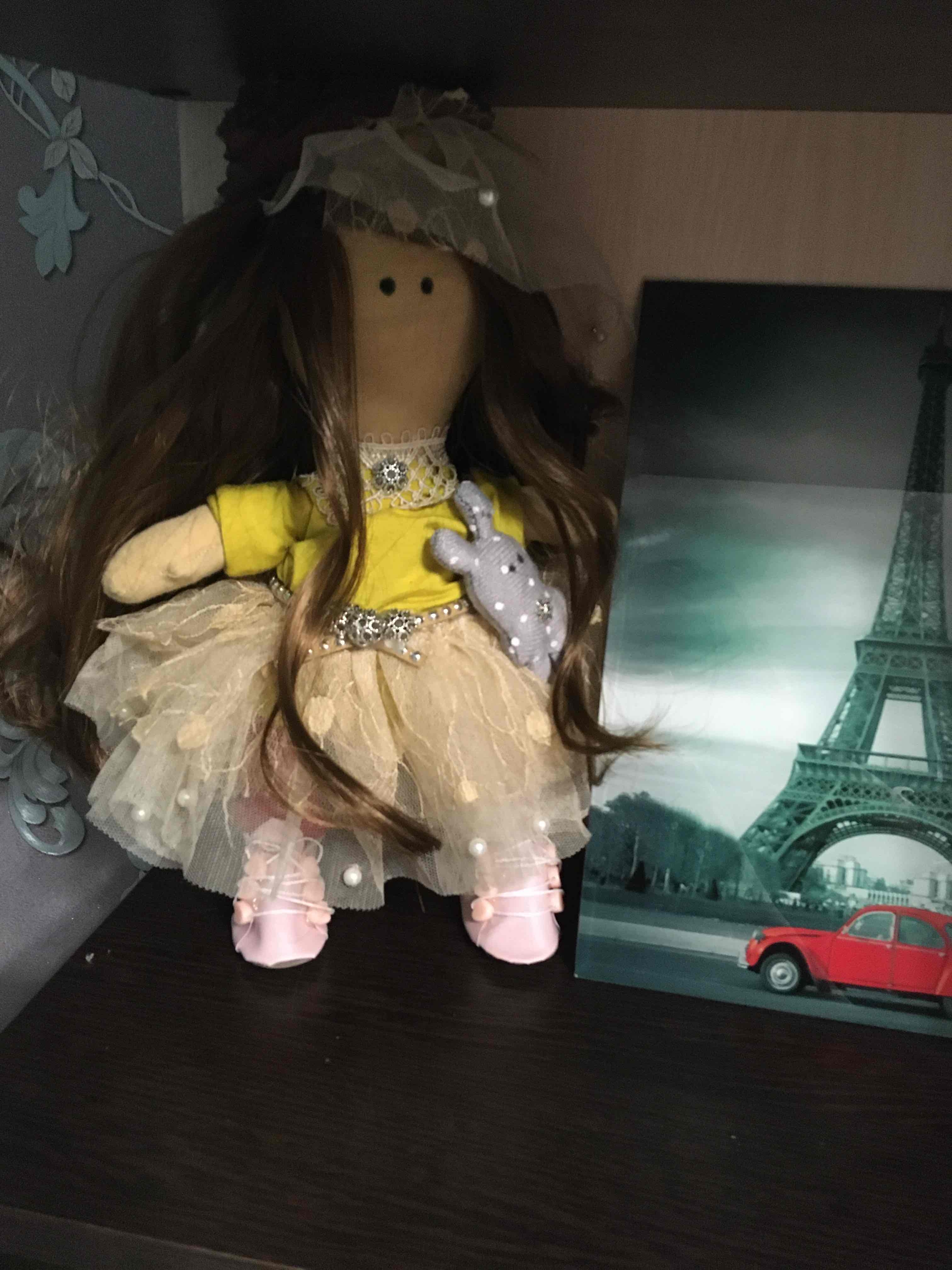 Фотография покупателя товара Набор для шитья. Интерьерная кукла «Лана», 30 см - Фото 3