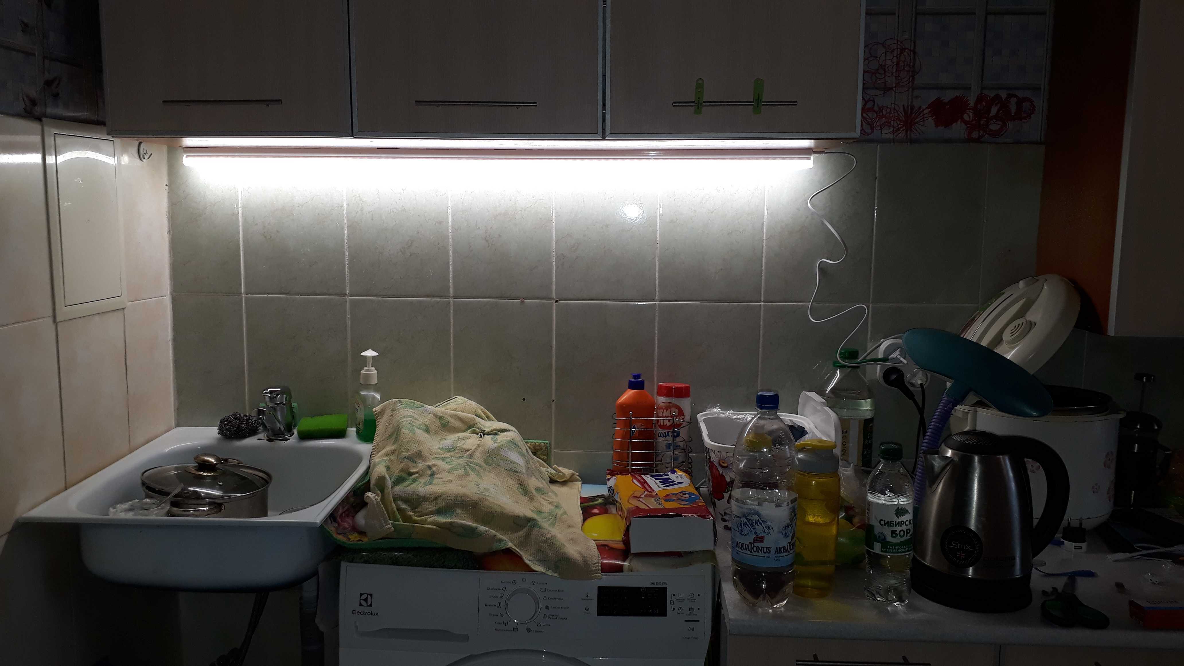 Фотография покупателя товара Светильник светодиодный IN HOME СПБ-Т5, 14 Вт, 230 В, 4000 К, 1260 Лм, 1200 мм