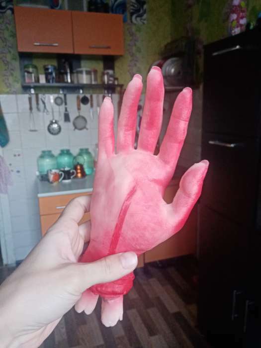 Фотография покупателя товара Прикол «Оторванная рука» - Фото 2