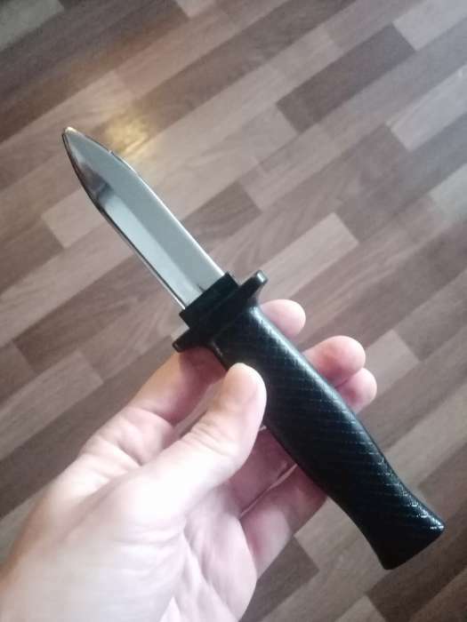 Фотография покупателя товара Прикол «Нож прятающее лезвие» - Фото 1