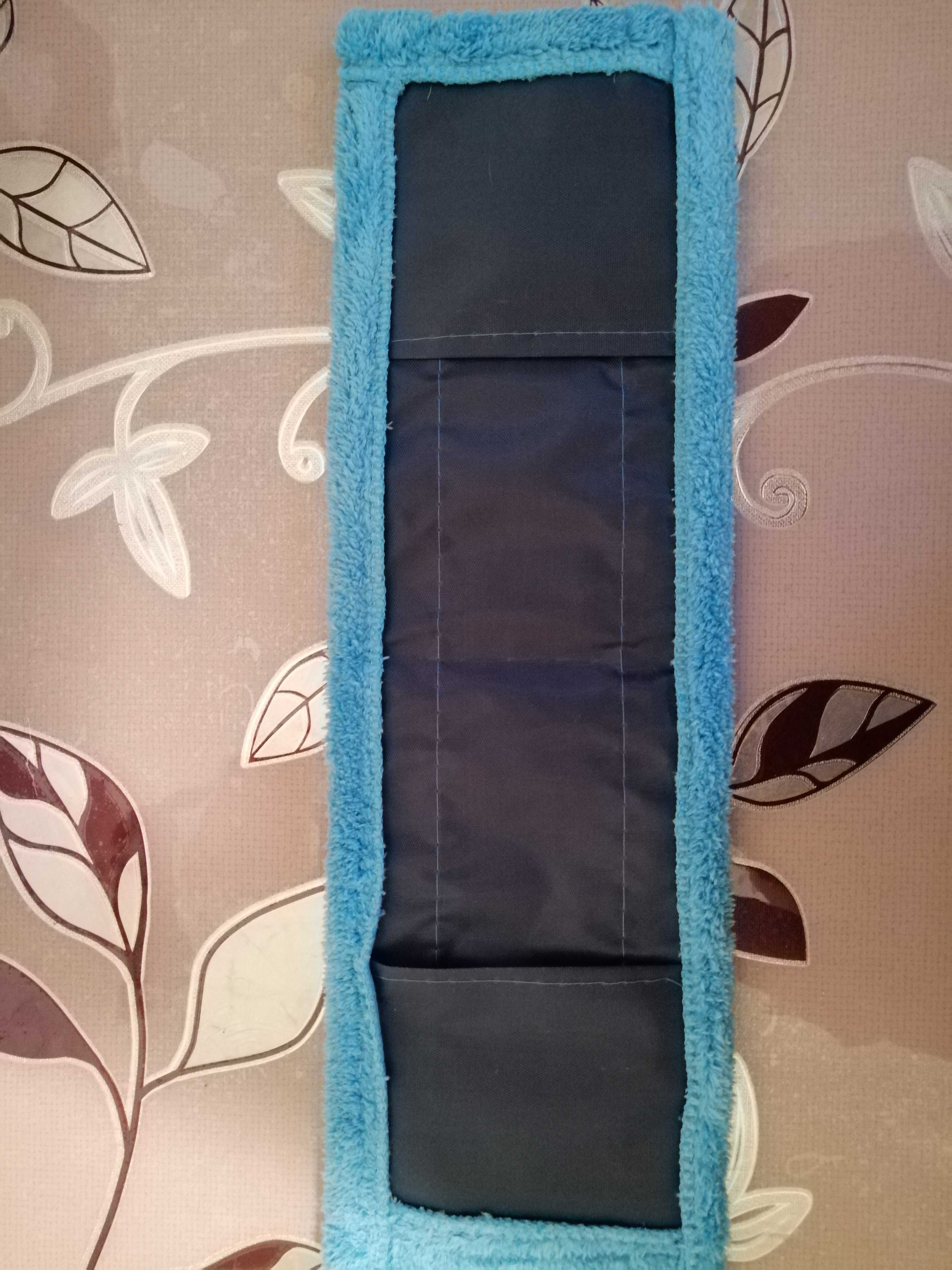 Фотография покупателя товара Насадка для плоской швабры 40×10 см, микрофибра, цвет голубой - Фото 1