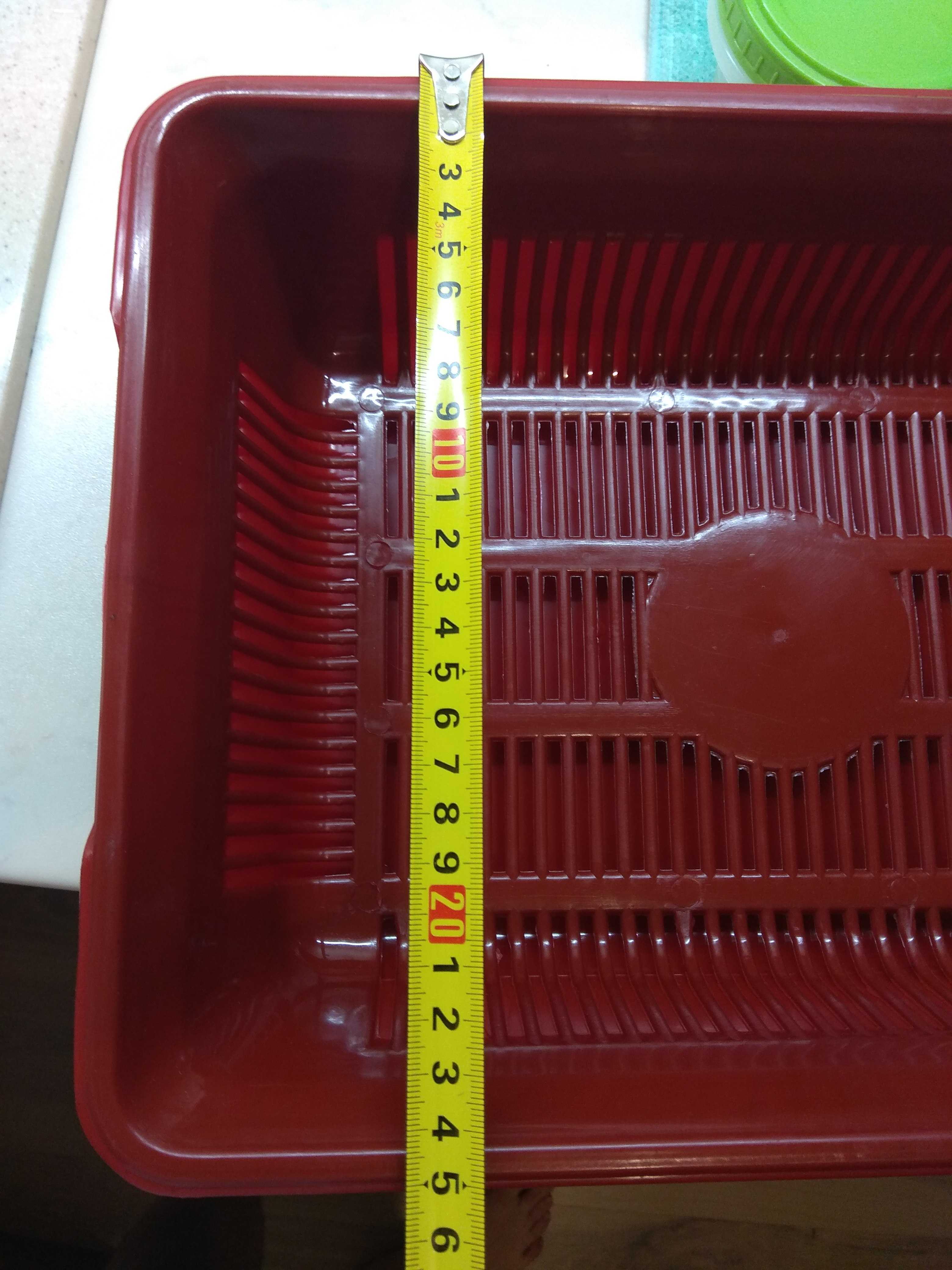 Фотография покупателя товара Туалет глубокий с сеткой 36 х 25 х 9 см, красный