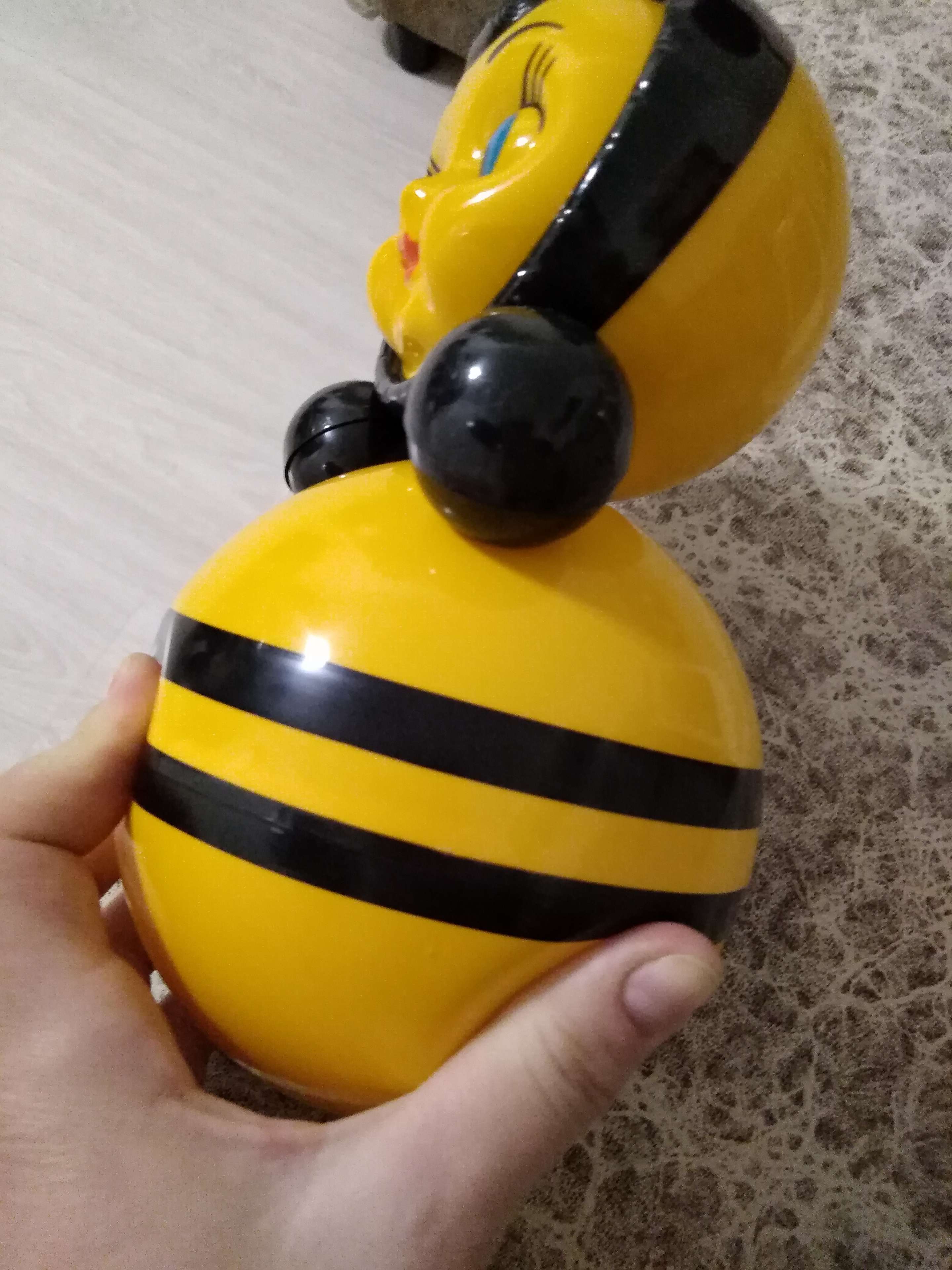 Фотография покупателя товара Неваляшка «Пчелка» в художественной упаковке