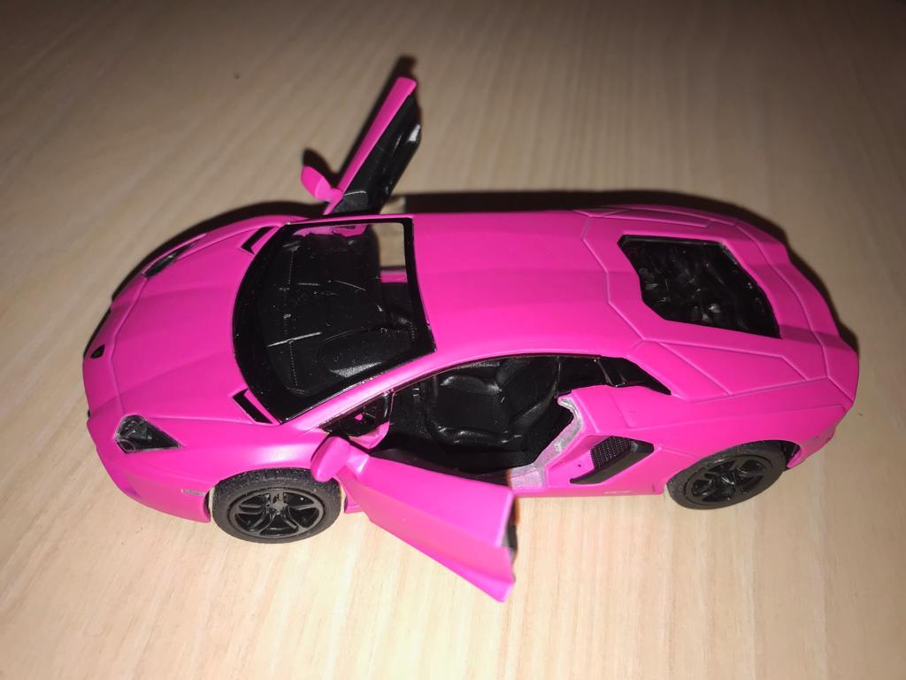 Машина металлическая Lamborghini Matte Series, 1:38, открываются двери,  инерция, цвет розовый матовый (4702457) - Купить по цене от 208.00 руб. |  Интернет магазин SIMA-LAND.RU