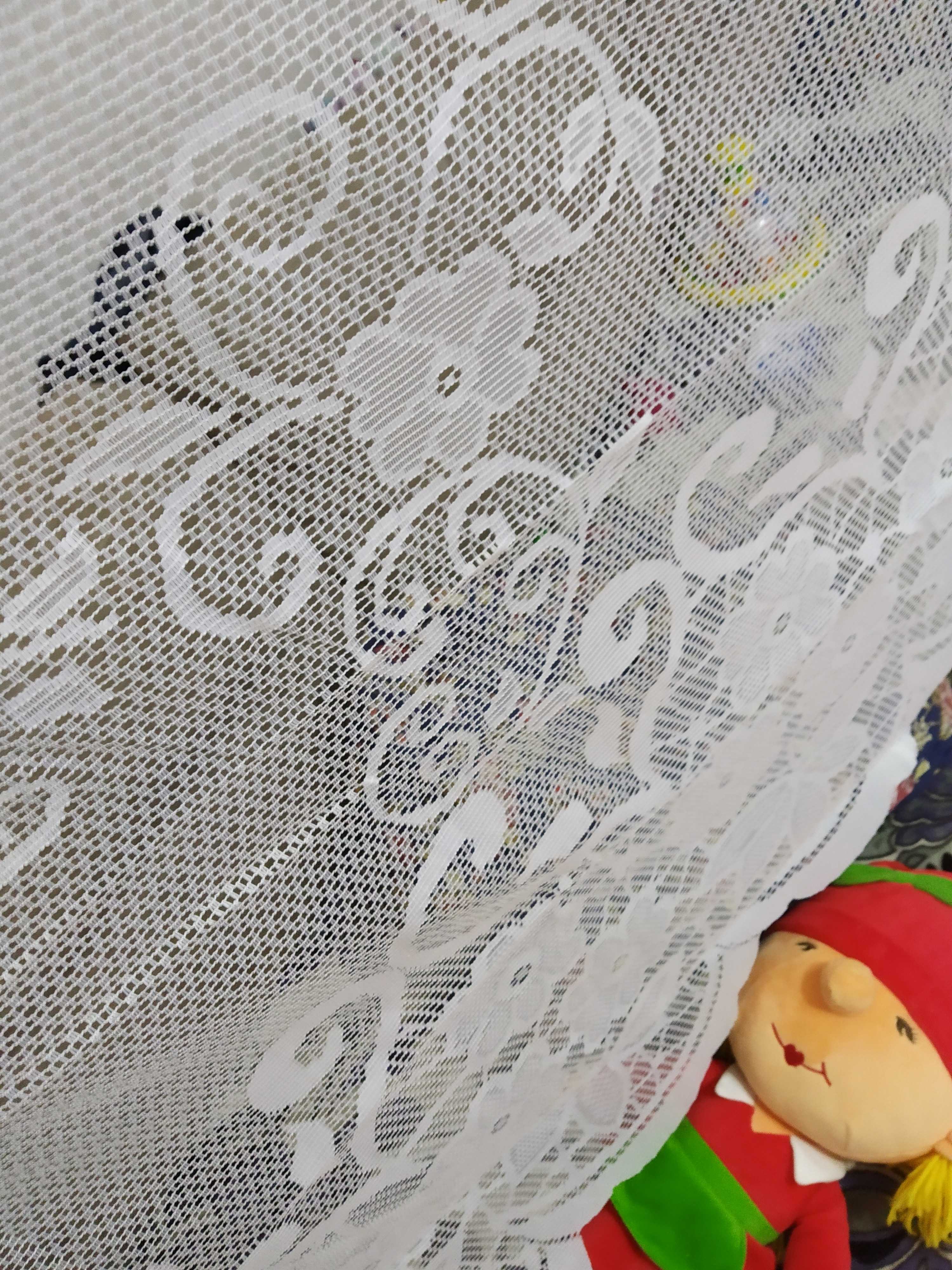 Фотография покупателя товара Тюль на кухню со шторной лентой, 305х165 см, цвет белый, 100% полиэстер