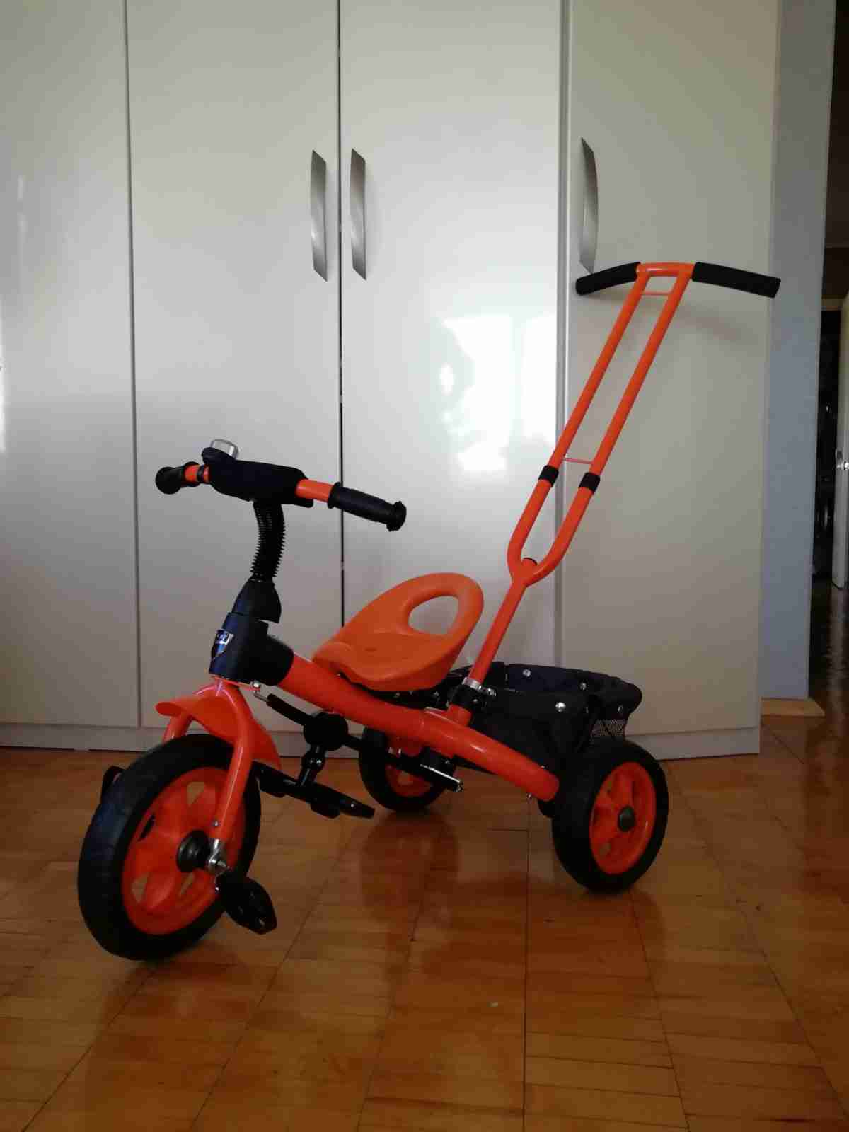 Фотография покупателя товара Велосипед трёхколёсный «Лучик Vivat 3», цвет оранжевый