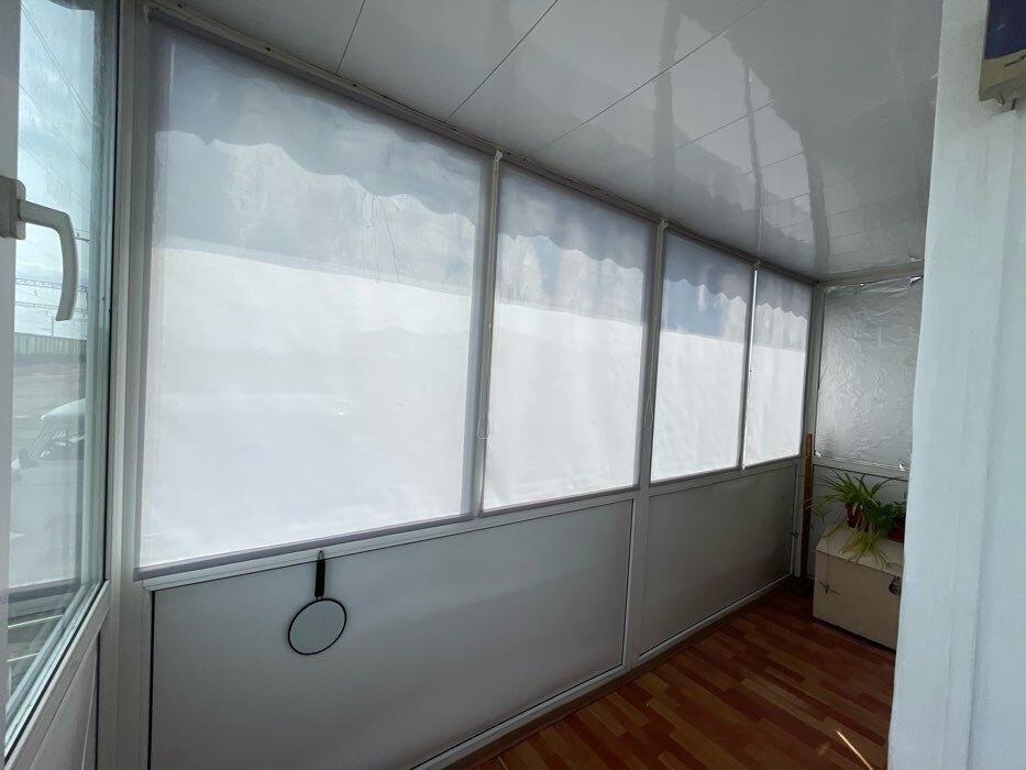 Фотография покупателя товара Рулонная штора Decofest «Плайн», 80х160 см, цвет серый - Фото 1