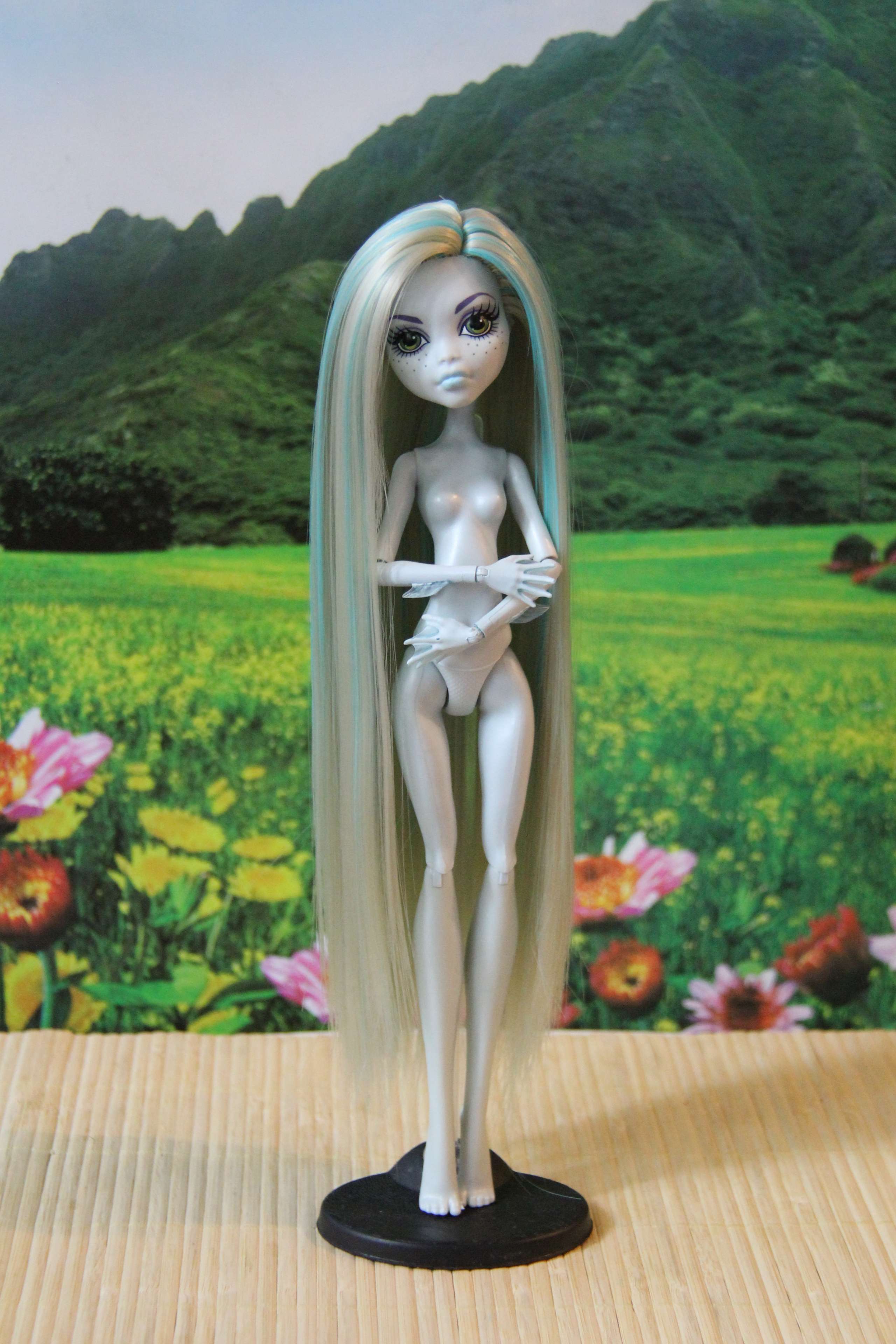 Фотография покупателя товара Волосы - тресс для кукол «Прямые» длина волос: 25 см, ширина: 100 см, цвет № 88