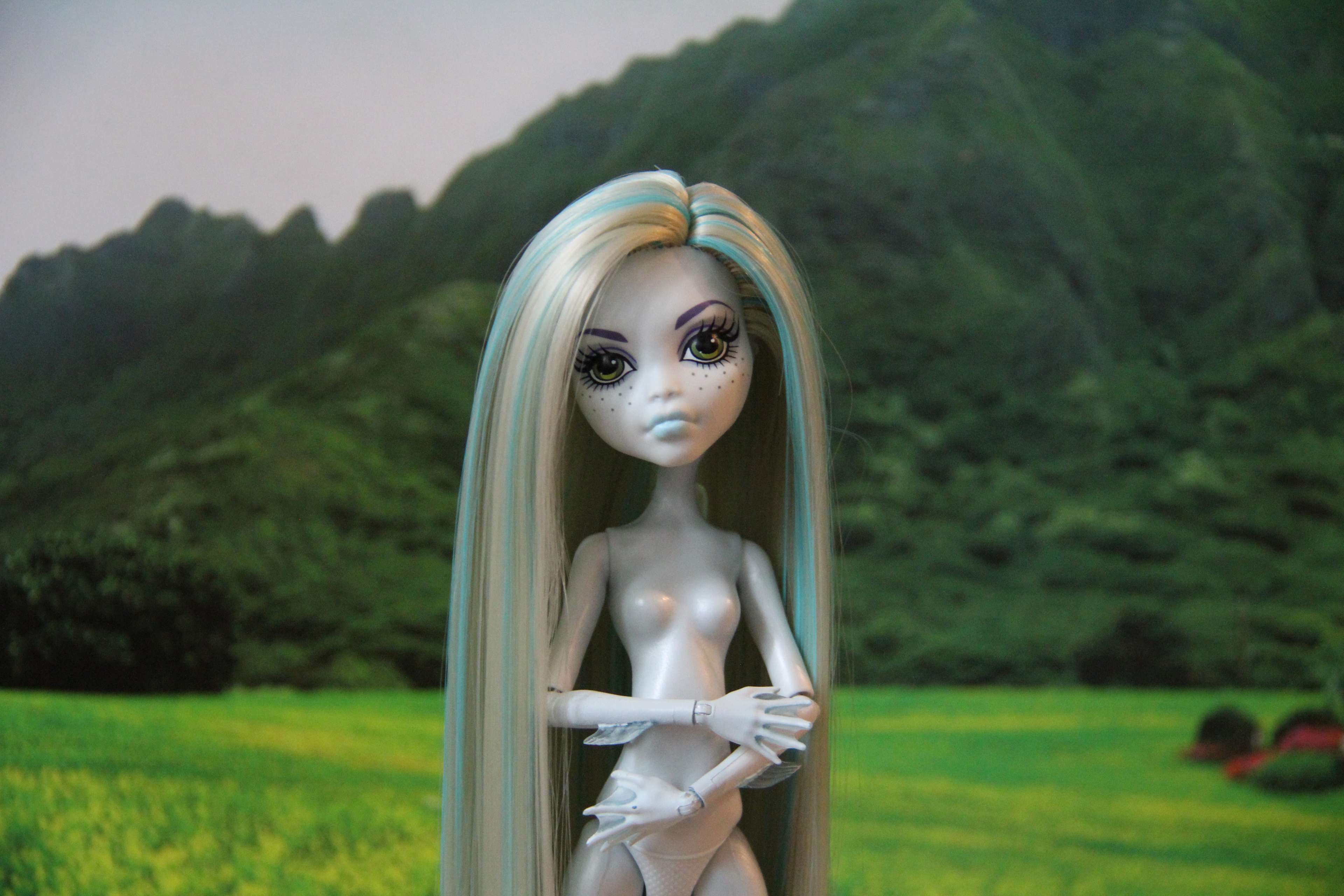 Фотография покупателя товара Волосы - тресс для кукол «Прямые» длина волос: 25 см, ширина: 100 см, цвет № 88