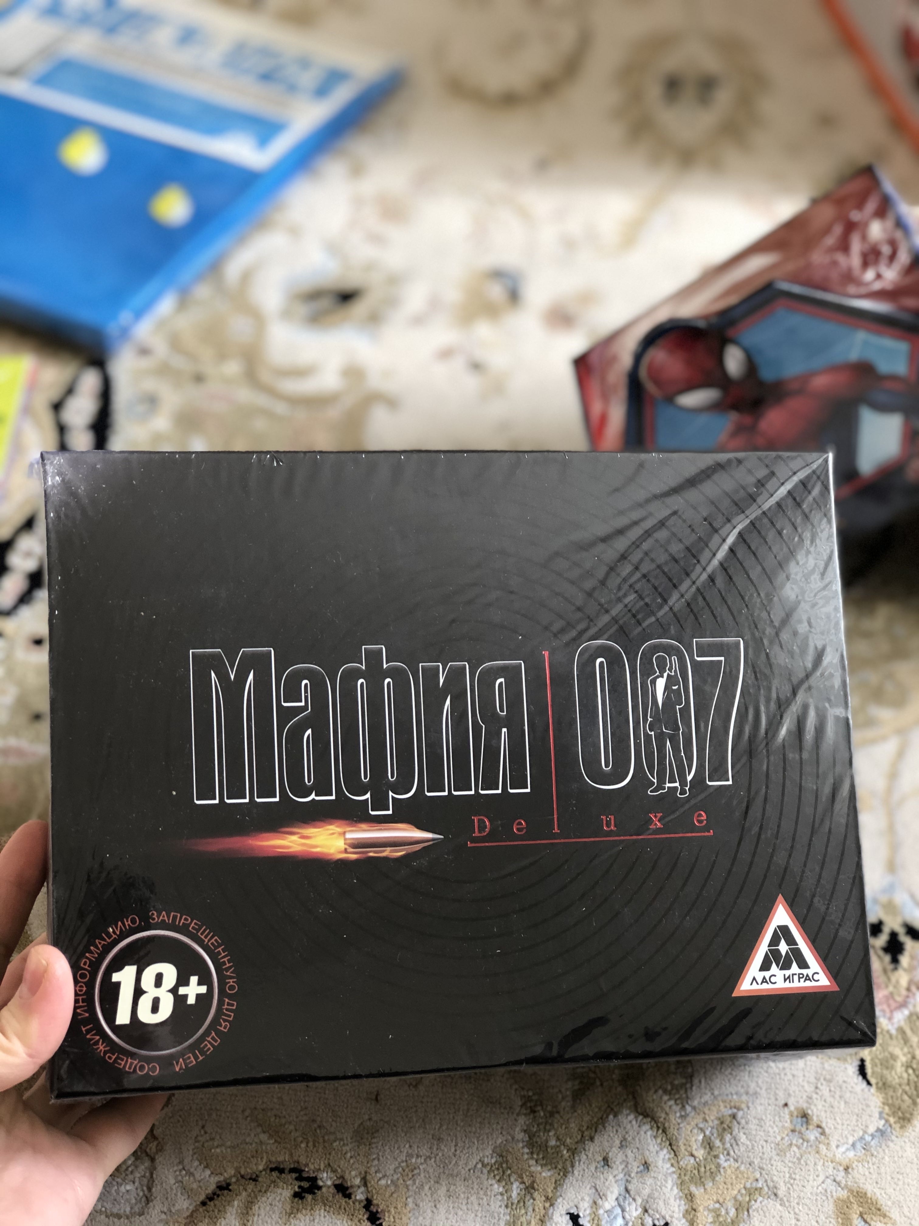 Фотография покупателя товара Ролевая игра «Мафия 007» с масками, 36 карт, 18+ - Фото 3