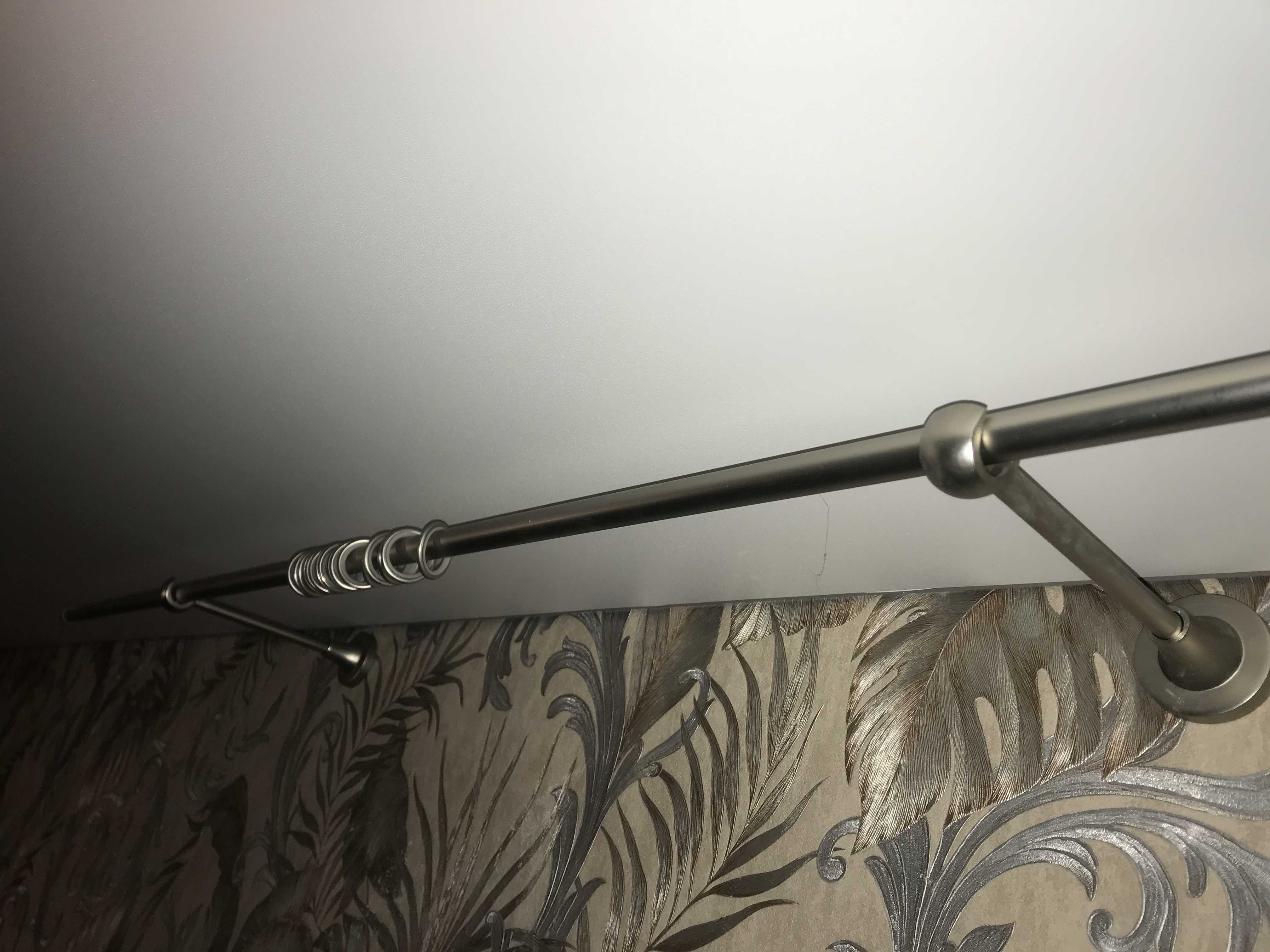 Фотография покупателя товара Карниз одинарный, ширина 300 см, цвет сатин - Фото 3