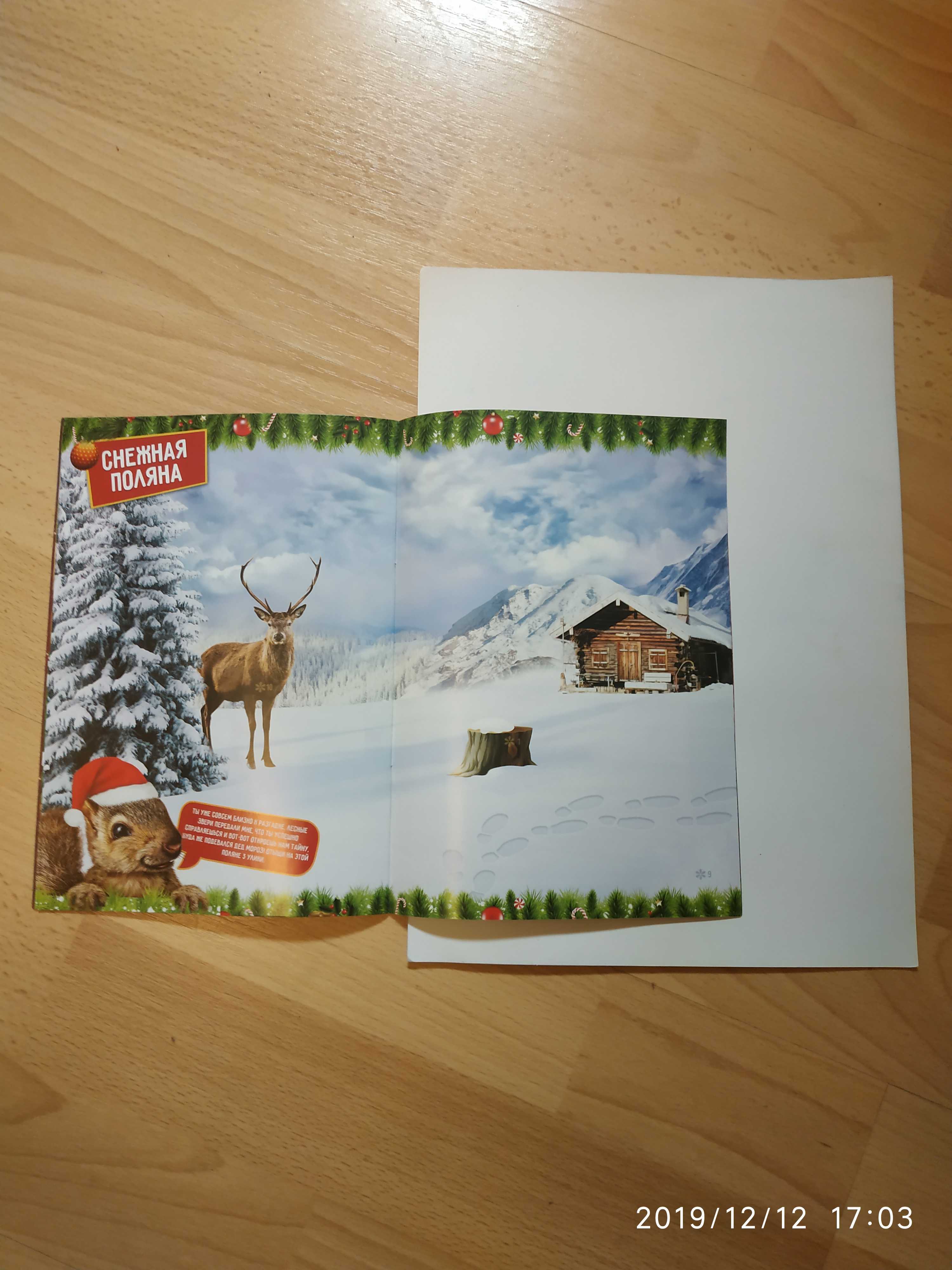 Фотография покупателя товара Квест-книга игра «В поисках Деда Мороза», 22 страницы - Фото 9