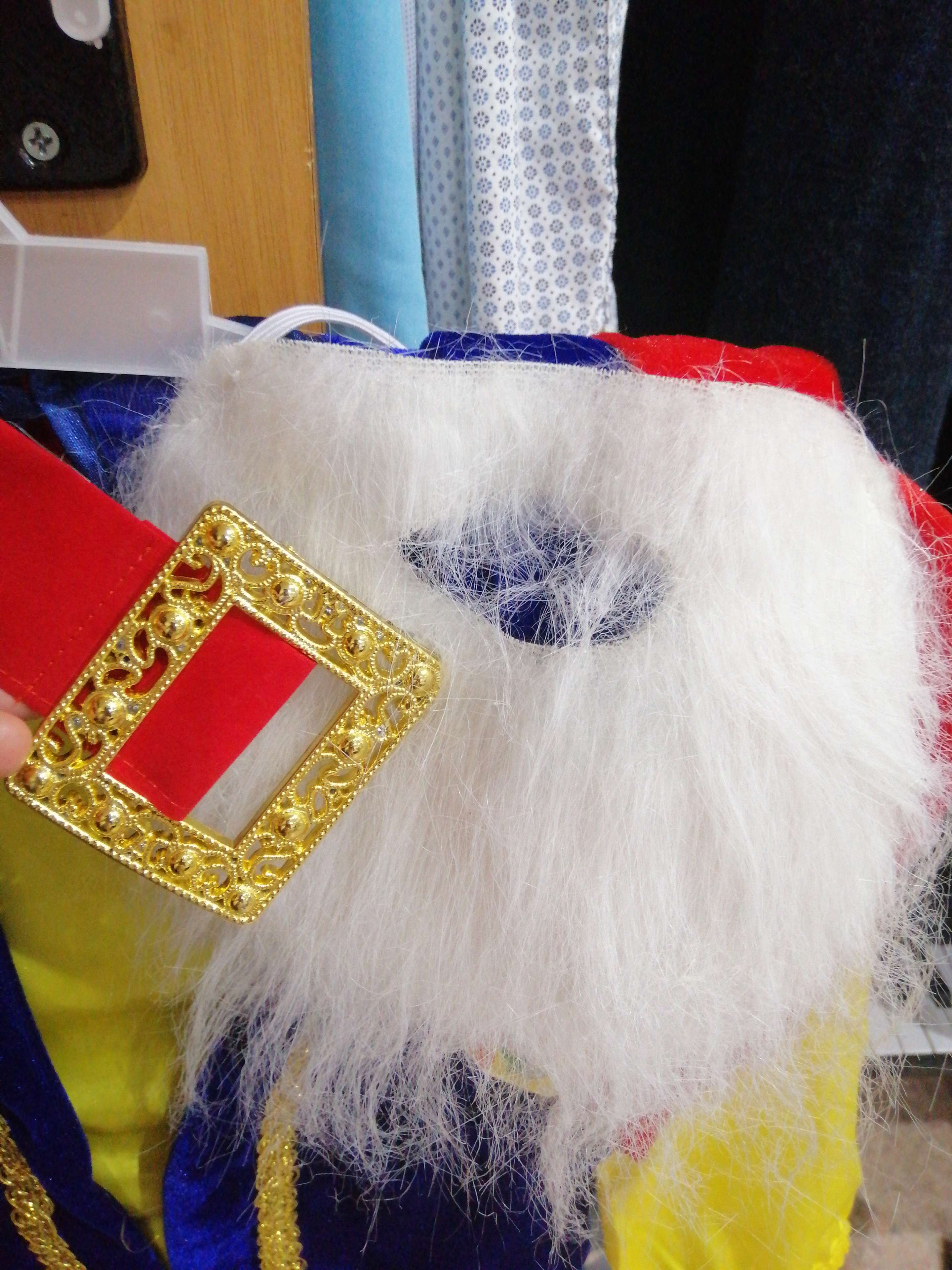 Фотография покупателя товара Карнавальный костюм «Гном синий», р. 32, рост 122-128 см