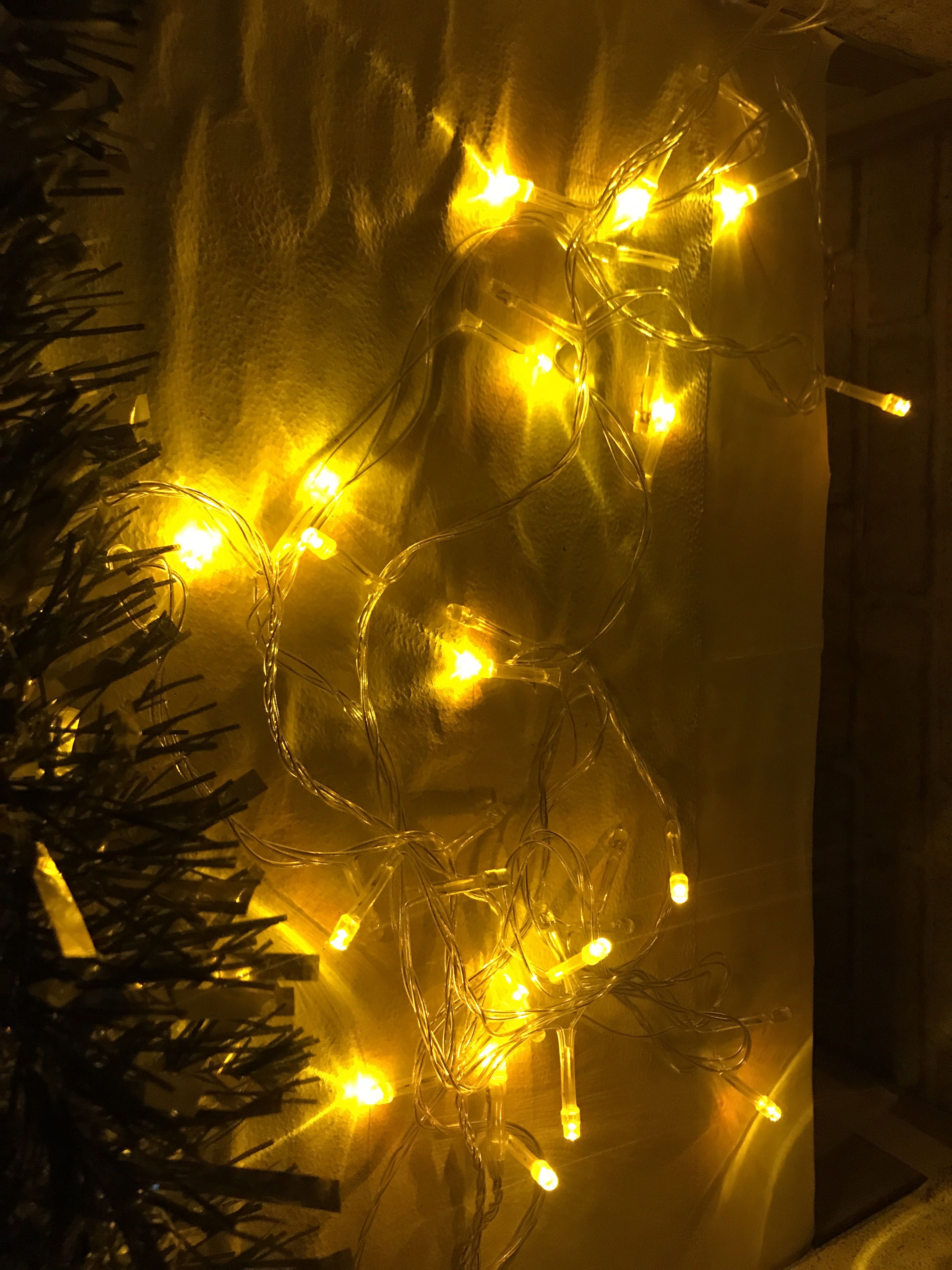 Фотография покупателя товара Гирлянда «Нить» 10 м, IP20, тёмная нить, 100 LED, свечение жёлтое, 8 режимов, 220 В - Фото 334