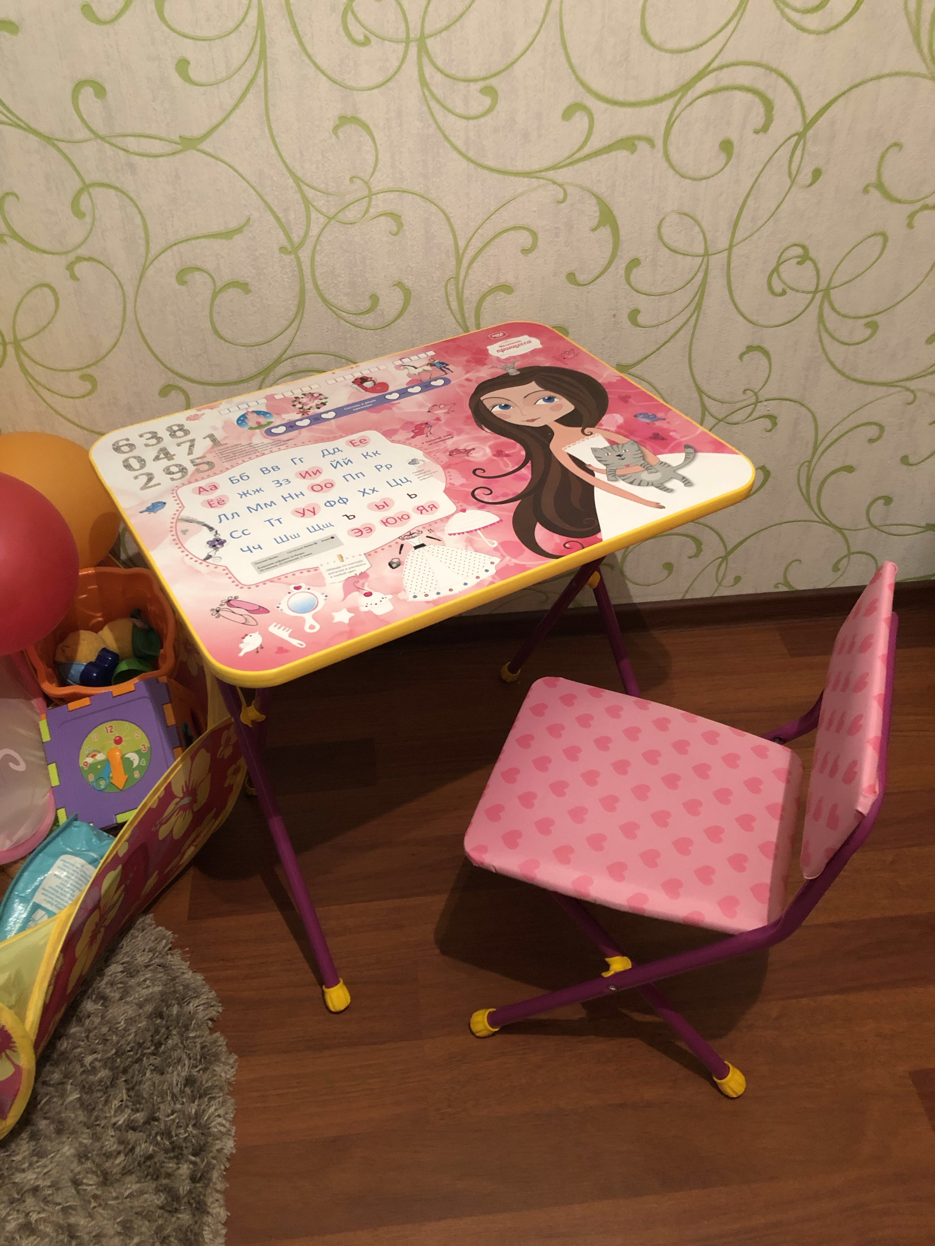 Фотография покупателя товара Комплект детской мебели «Познайка. Маленькая принцесса» складной - Фото 17