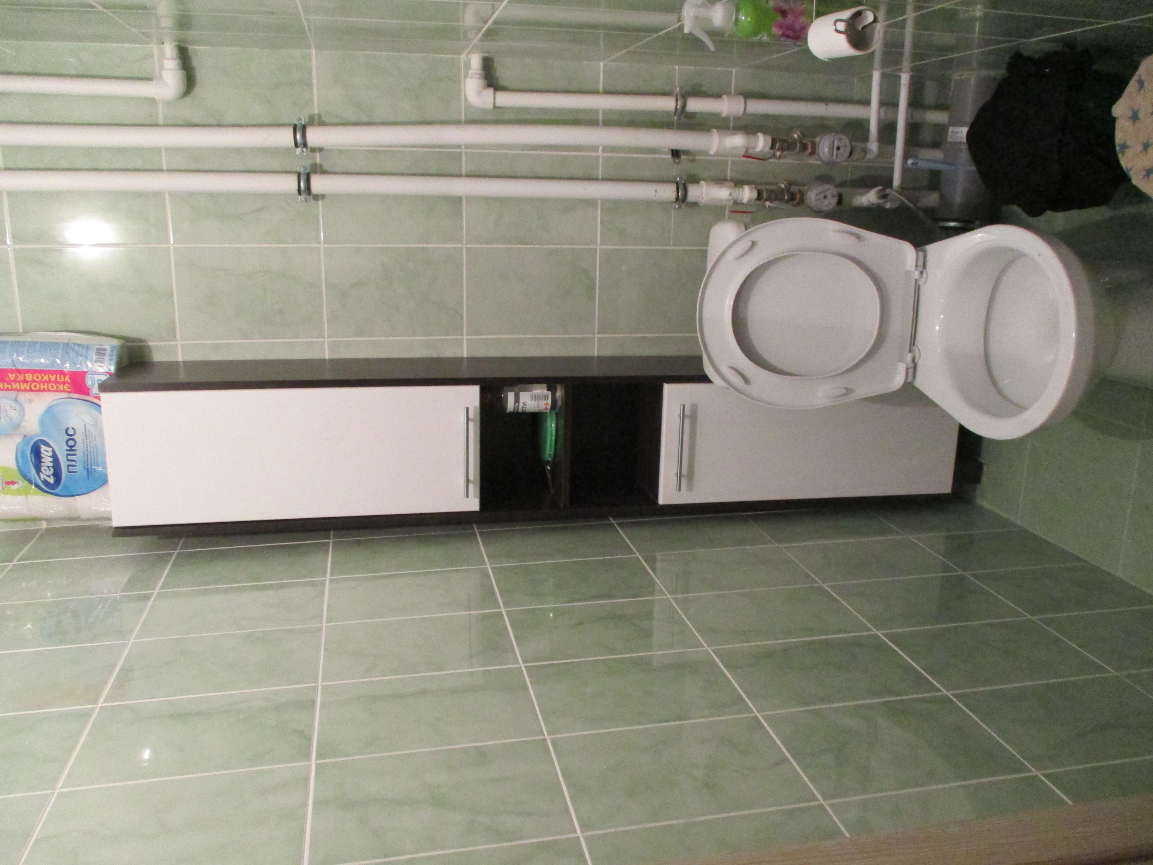 Фотография покупателя товара Пенал для ванной комнаты "Венге 30" белый, 30 х 25,5 х 190 см - Фото 1