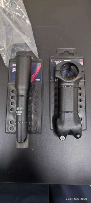 Фотография покупателя товара Адаптер для выноса TF-15, 22.2×150 мм, чёрный - Фото 1