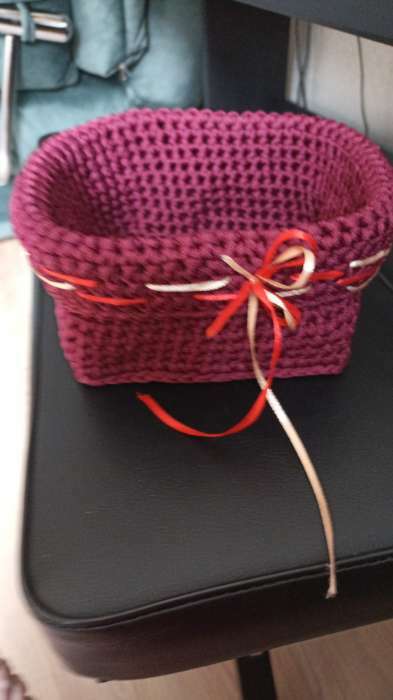 Фотография покупателя товара Шнур для вязания 100% полиэфир, ширина 3 мм 100м (розовый) - Фото 5