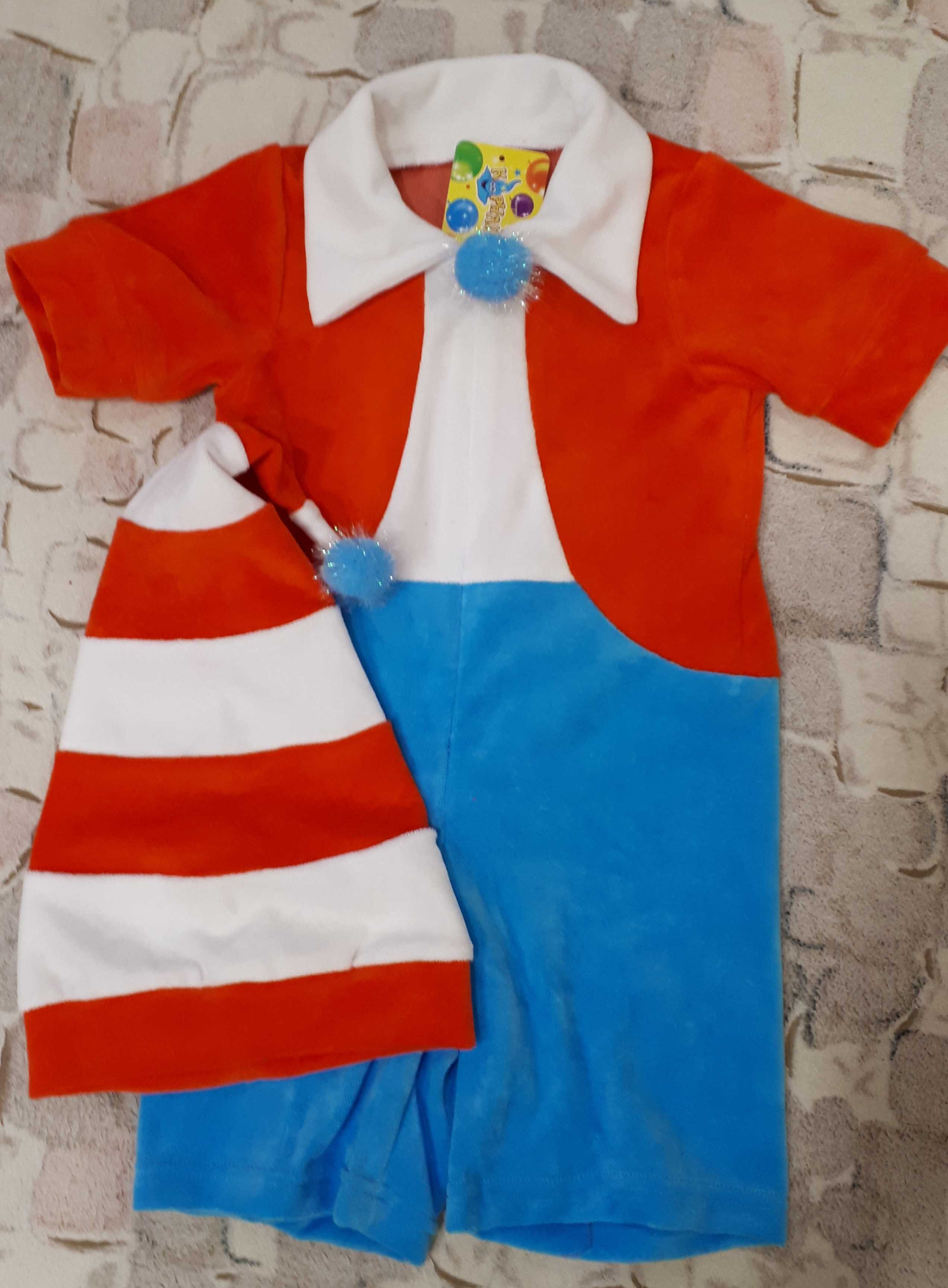 Фотография покупателя товара Карнавальный костюм «Буратино» 1,5-3 лет, велюр
