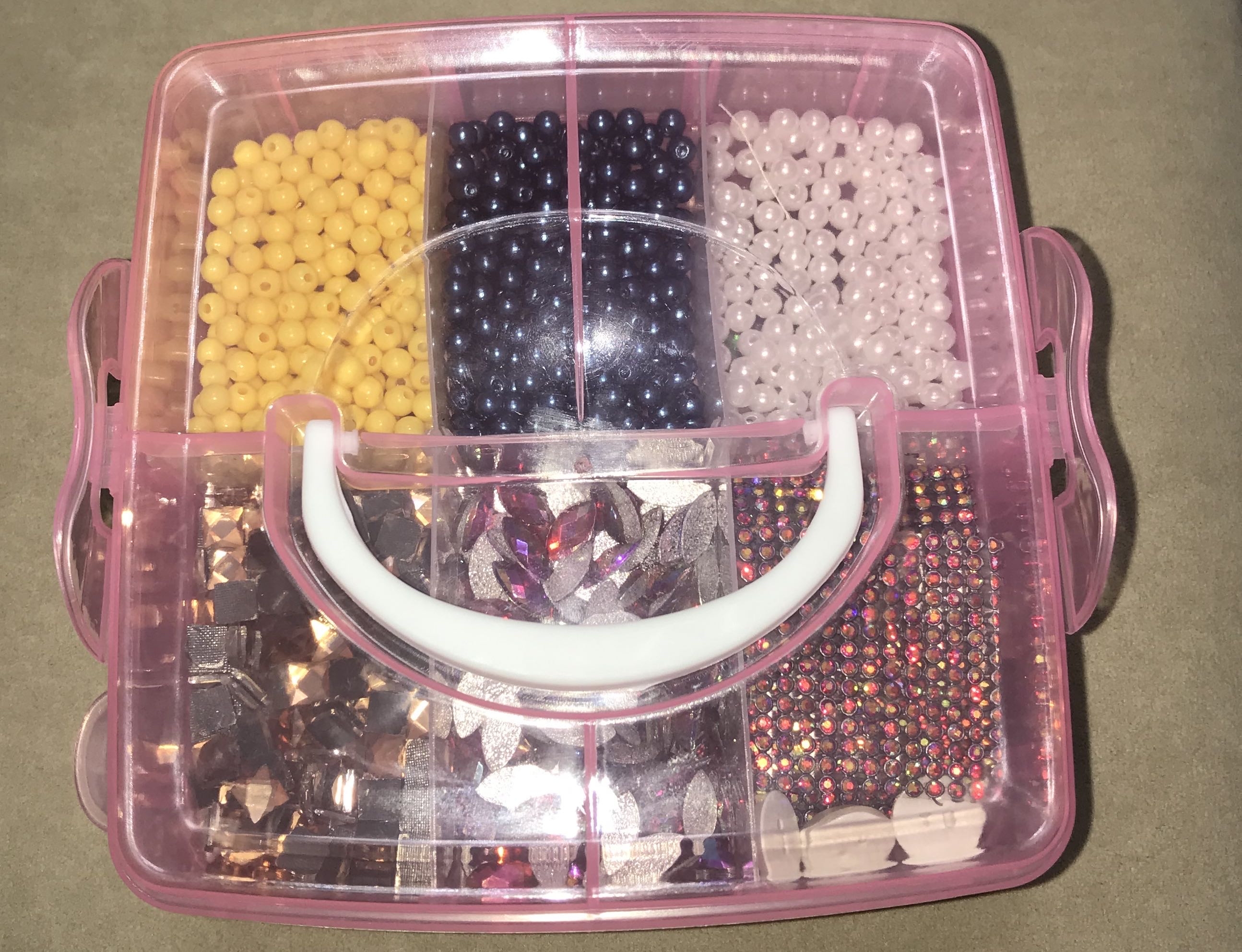 Фотография покупателя товара Органайзер для хранения, 2 яруса, 12 ячеек, 16×15×9 см, цвет МИКС
