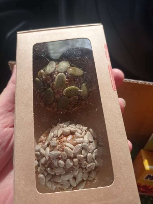 Фотография покупателя товара Тарталетки "Seven Seeds" для грызунов, ассорти семян, тыква/подсолнечник 2 шт, 70 г