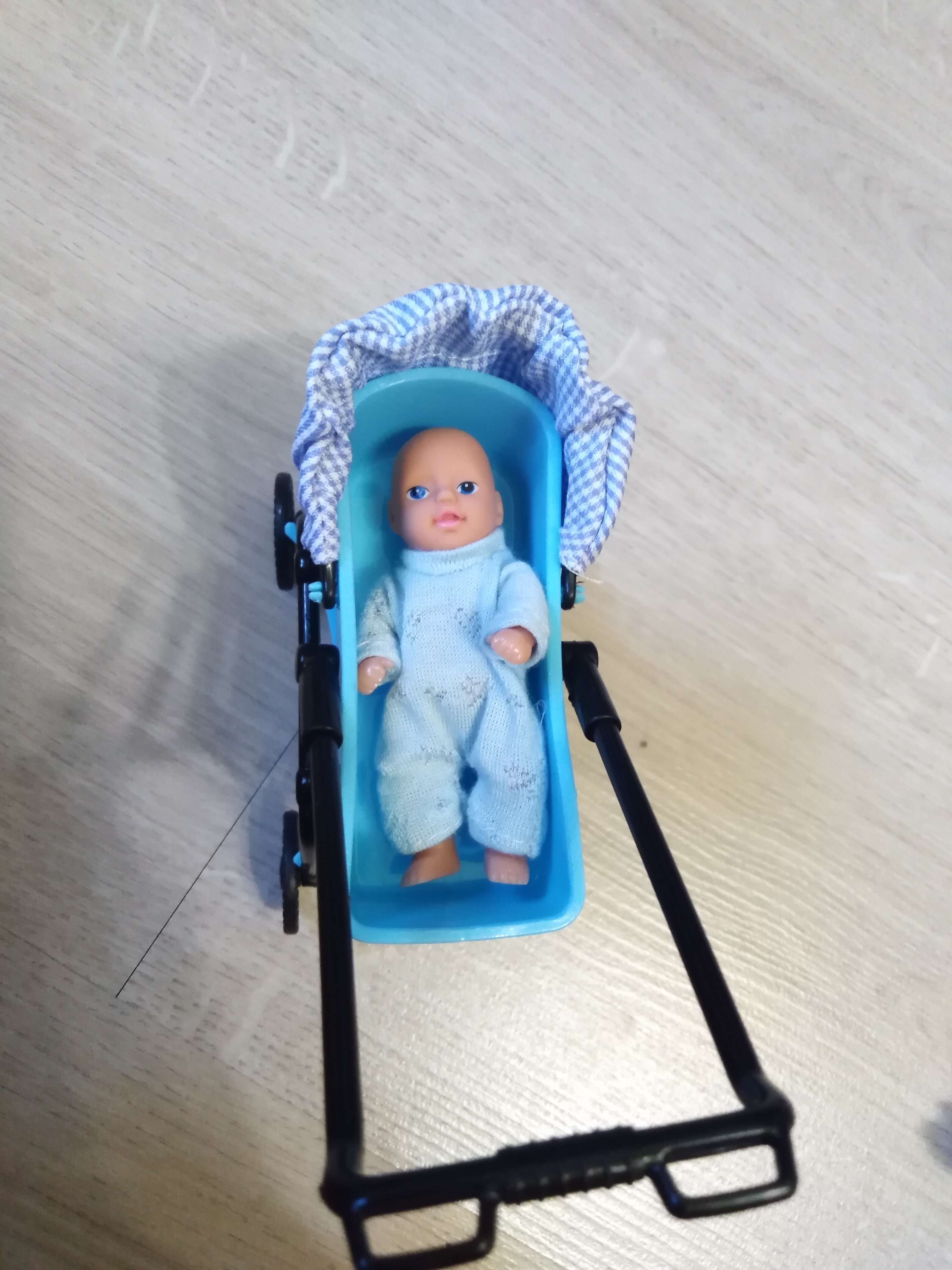 Фотография покупателя товара Набор кукол«Кевин с малышом на прогулке», с коляской, с аксессуарами, МИКС - Фото 3