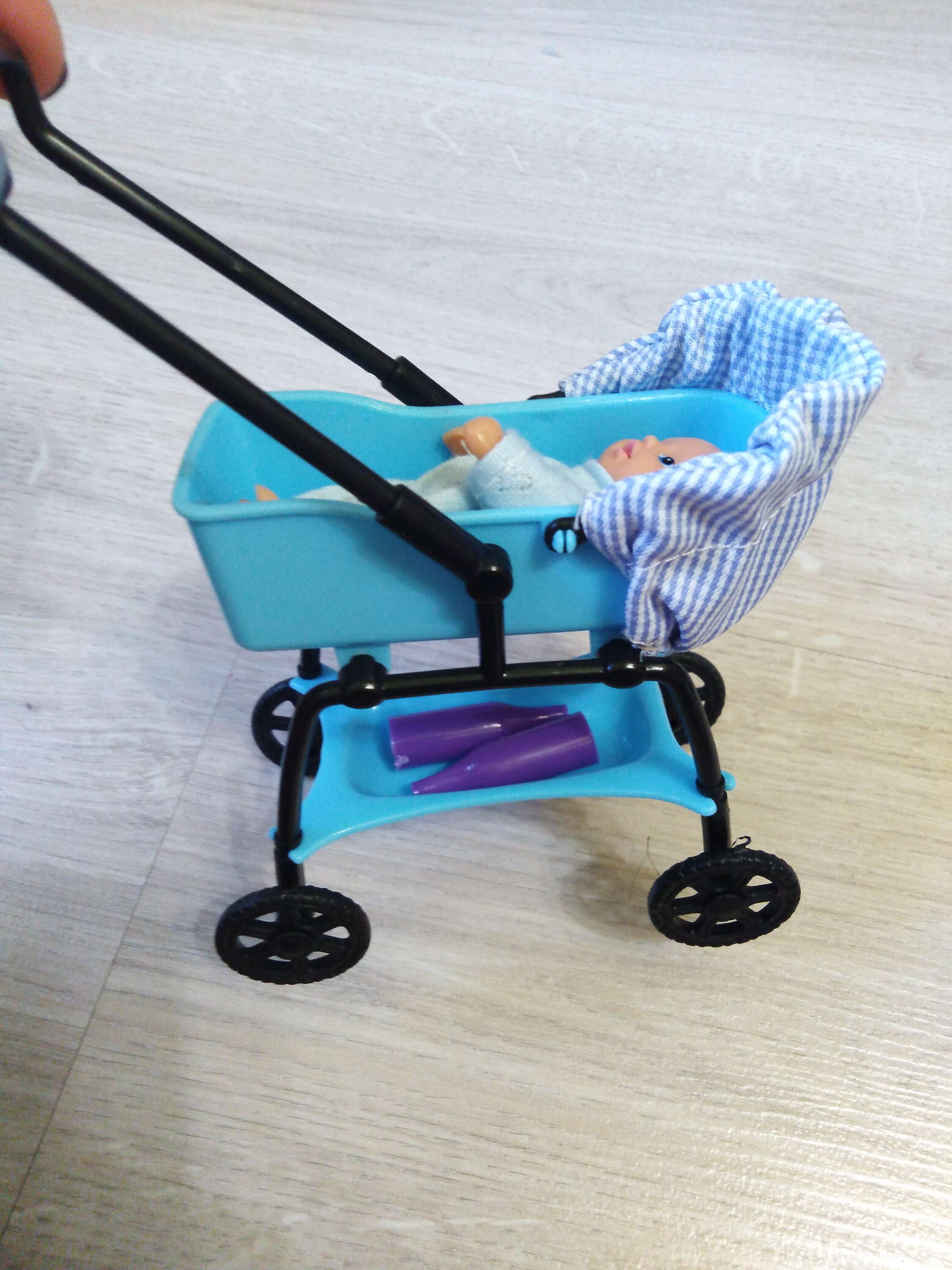 Фотография покупателя товара Набор кукол«Кевин с малышом на прогулке», с коляской, с аксессуарами, МИКС - Фото 5