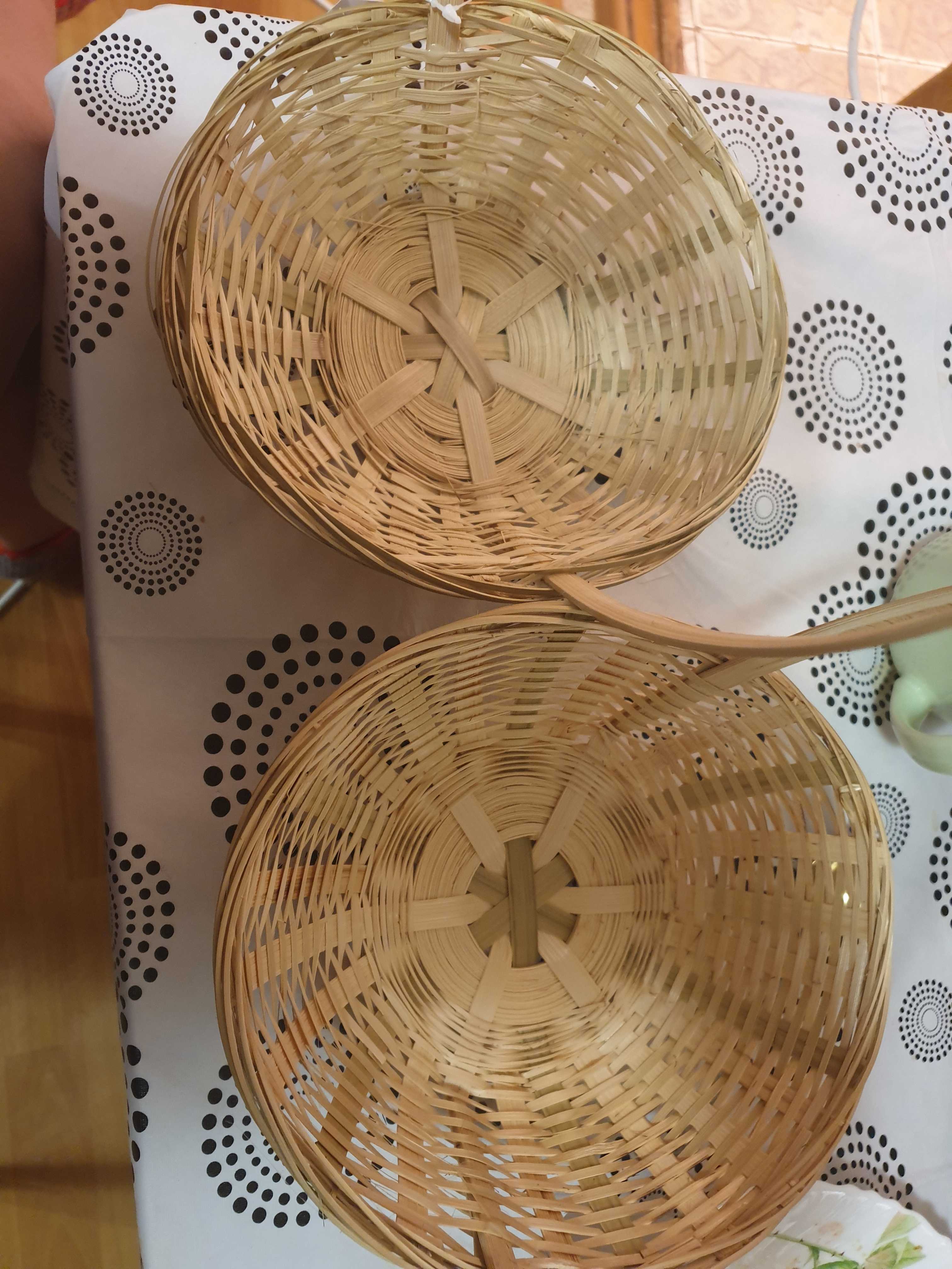 Фотография покупателя товара Корзина плетёная, бамбук, натуральный цвет, низкая - Фото 32