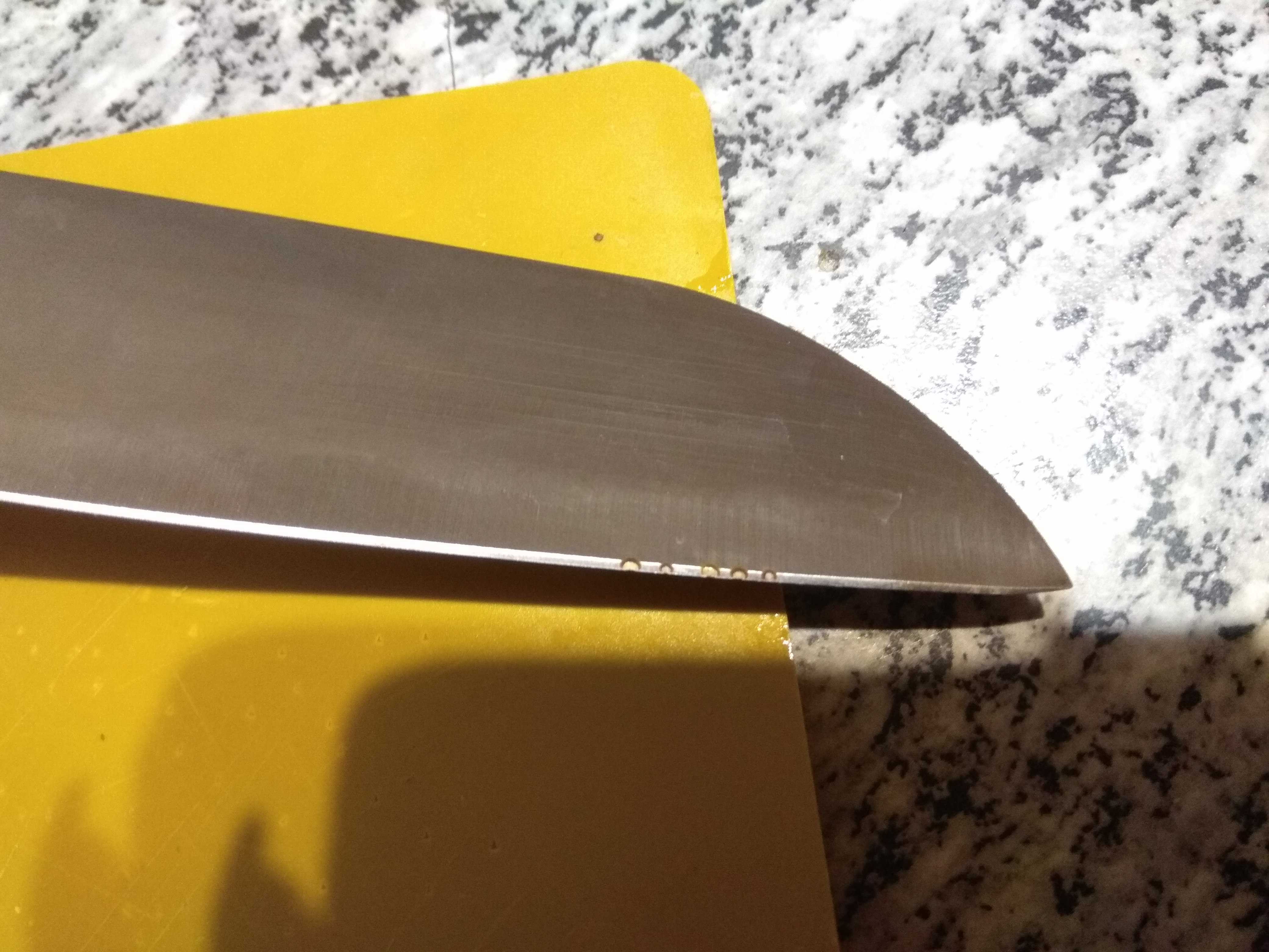 Фотография покупателя товара Набор кухонных ножей «Энеолит», 3 предмета: лезвие 8,5 см, 15 см, 17 см, цвет чёрный - Фото 1