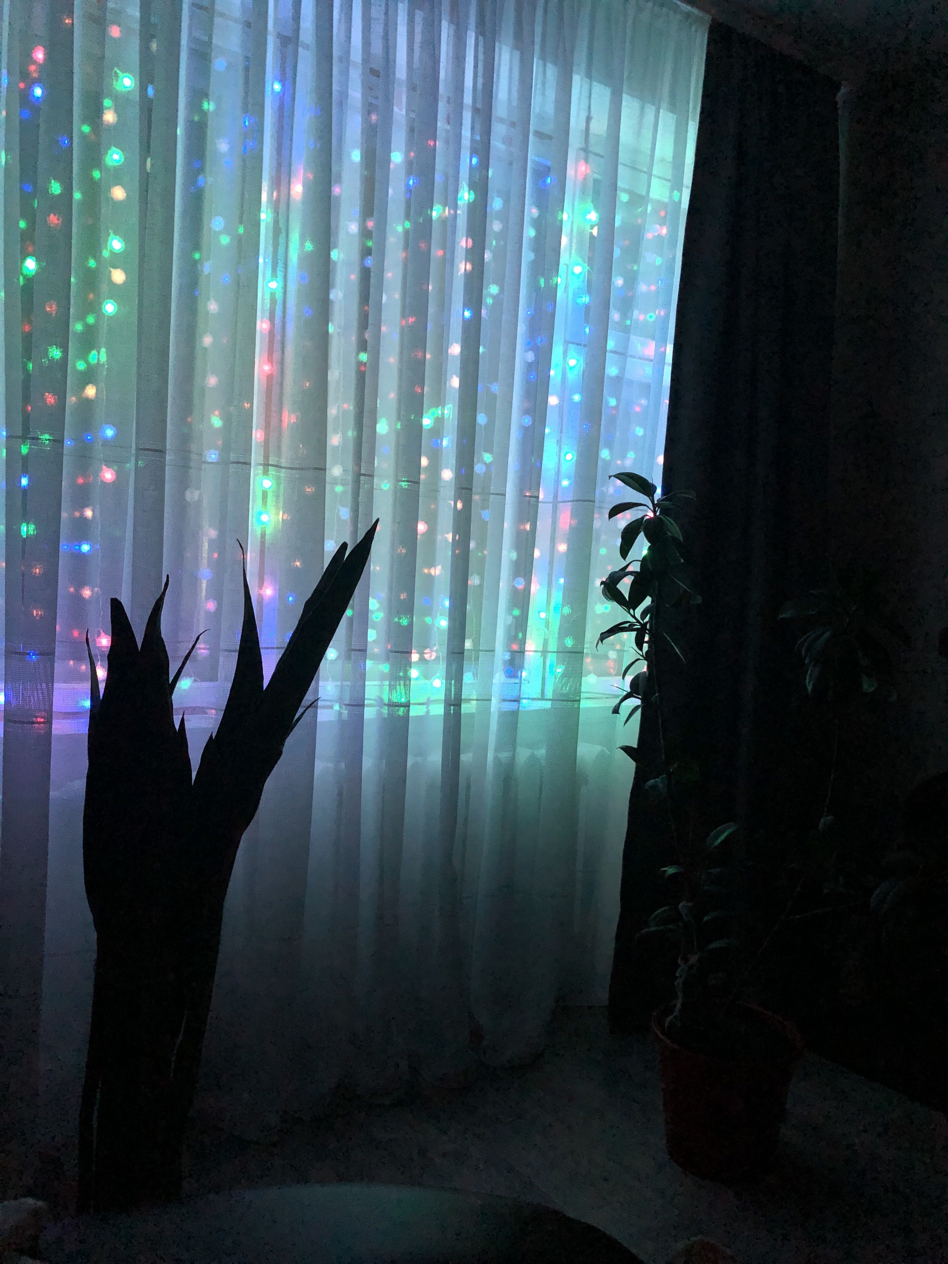 Фотография покупателя товара Гирлянда «Занавес» 2 × 1.5 м с насадками «Шарики», IP20, прозрачная нить, 360 LED, свечение белое, 8 режимов, 220 В - Фото 18