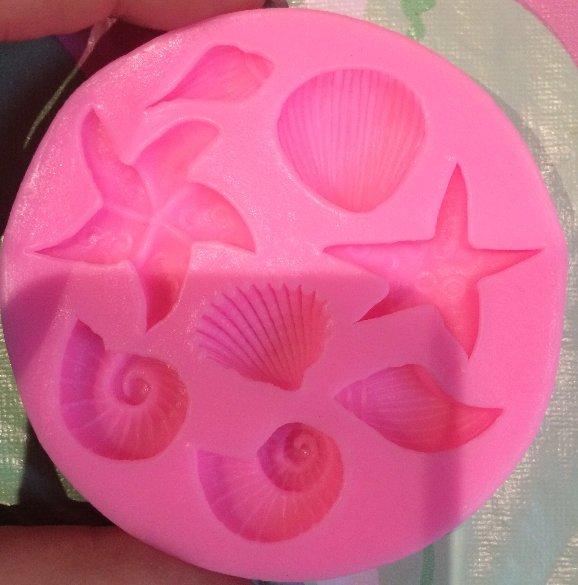 Фотография покупателя товара Молд Доляна «Морские звёзды», силикон, d=8 см, цвет розовый - Фото 15