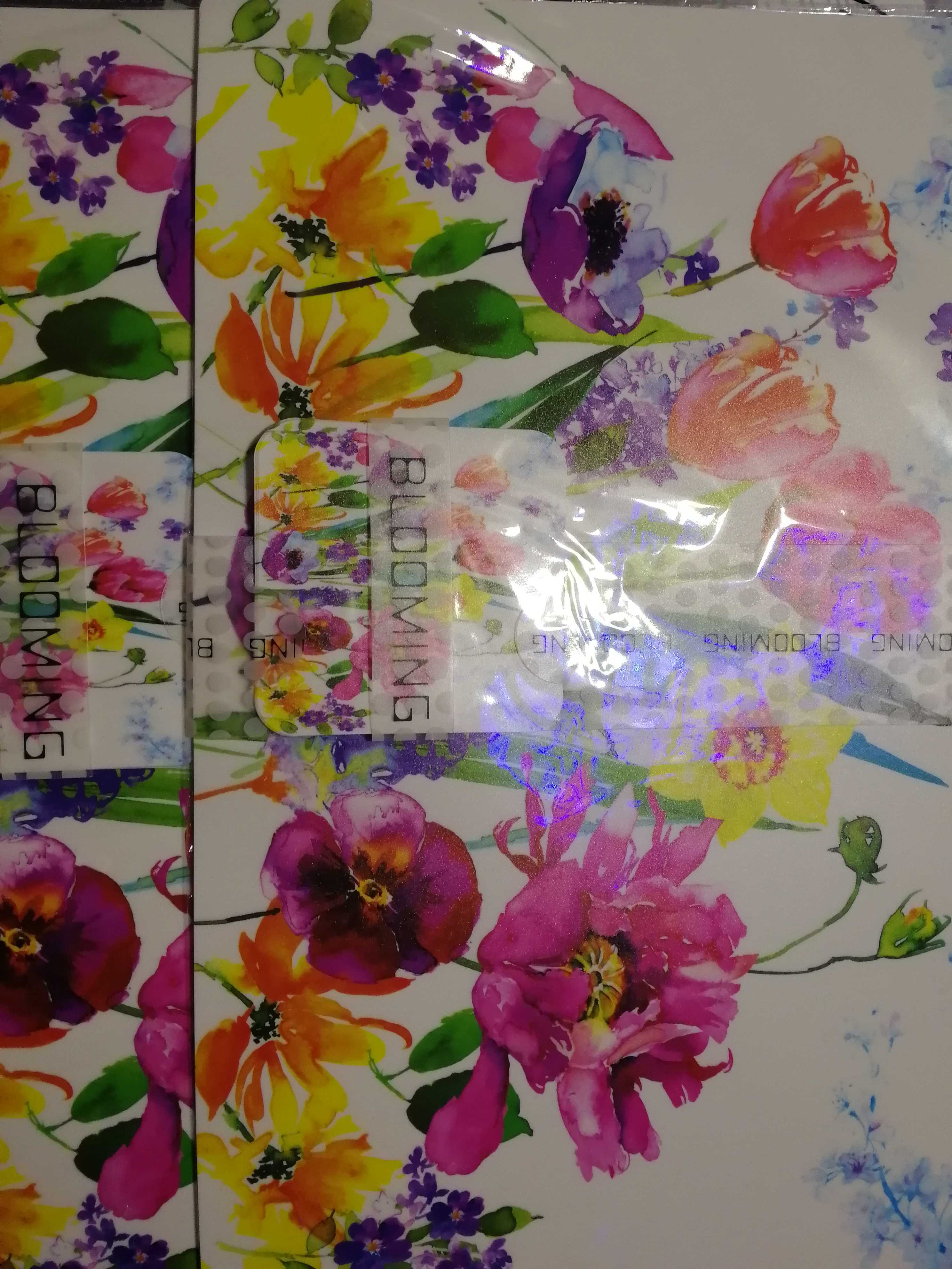 Фотография покупателя товара Набор салфеток сервировочных на стол «Цветы акварель», 12 шт: (6 шт - 42×27 см), (6 шт - 9×9 см) - Фото 1