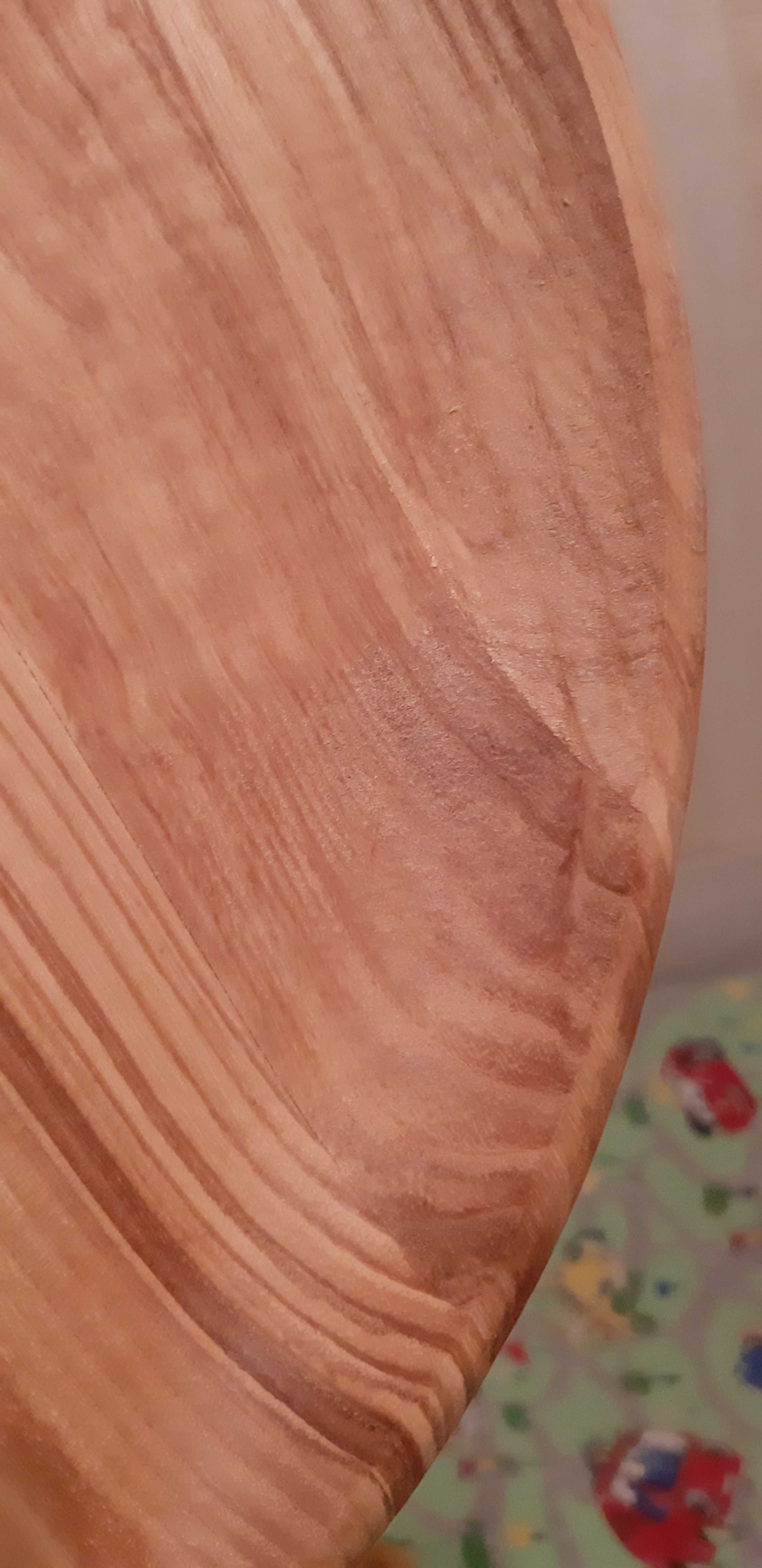 Фотография покупателя товара Менажница деревянная "3 деления", с разделочной доской, d=30 см, массив ясеня - Фото 4