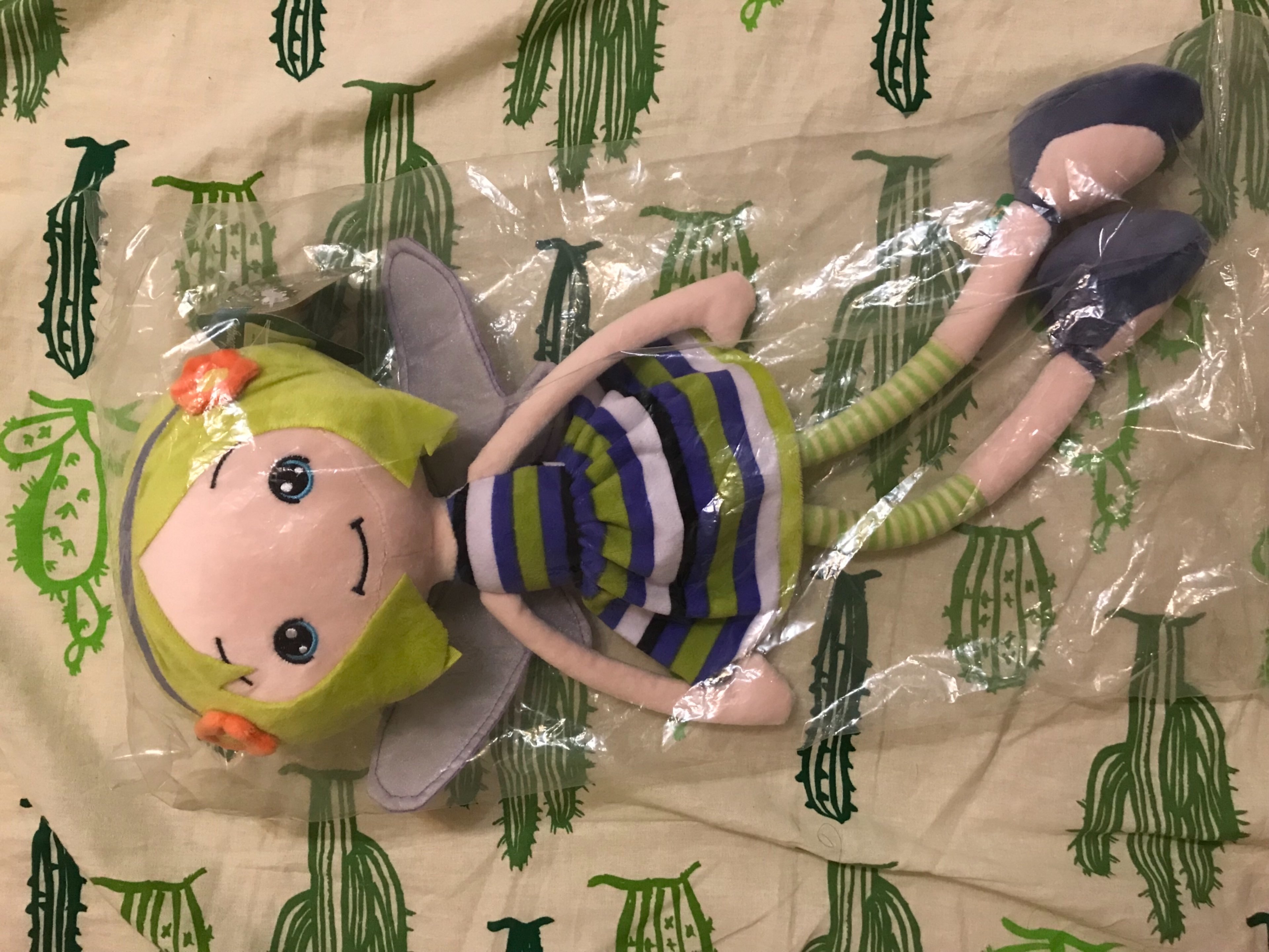 Фотография покупателя товара Мягкая кукла «Лиана», 53 см - Фото 1