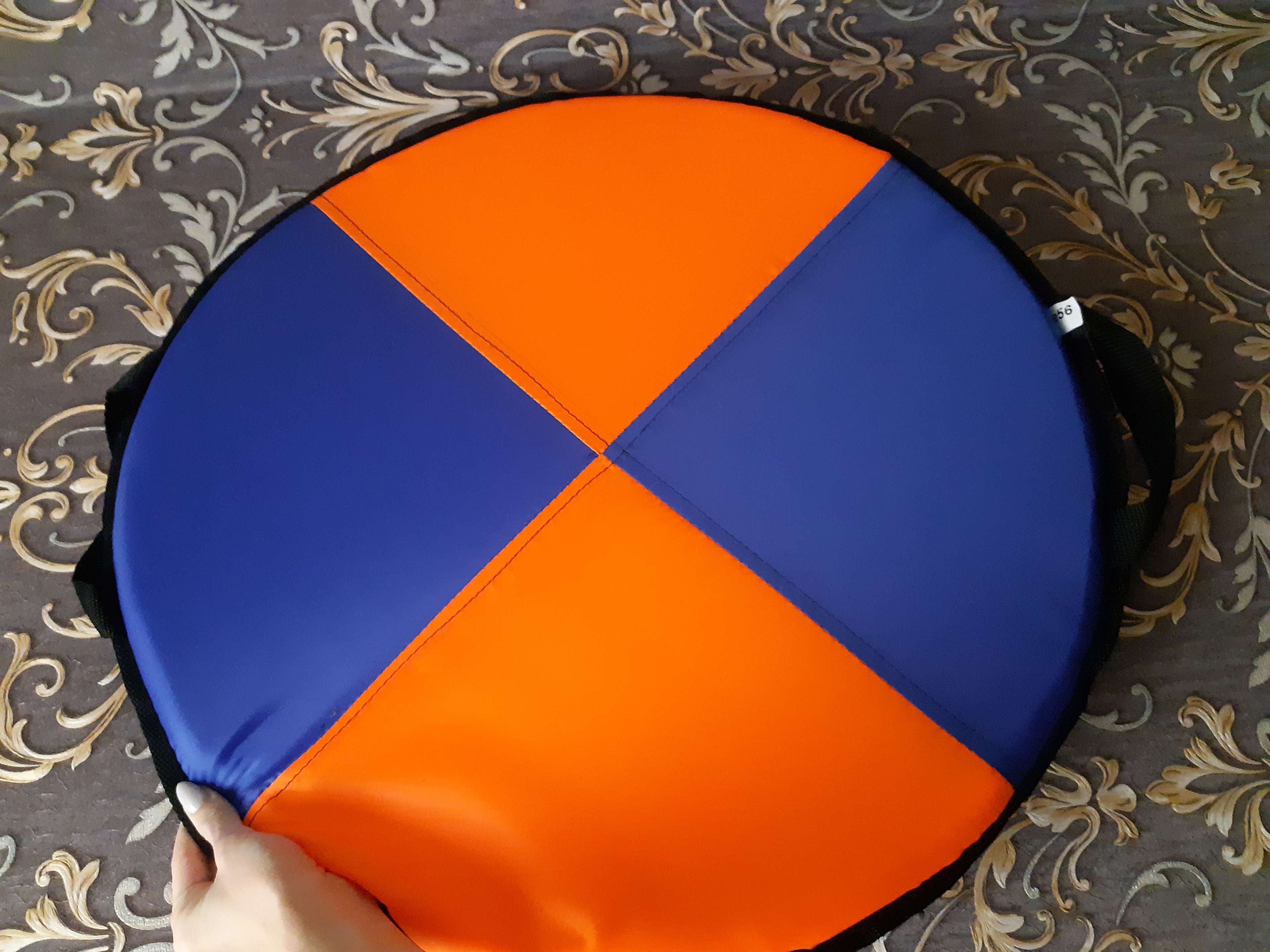 Фотография покупателя товара Ледянка-плюшка, d=60 см, цвета микс - Фото 8