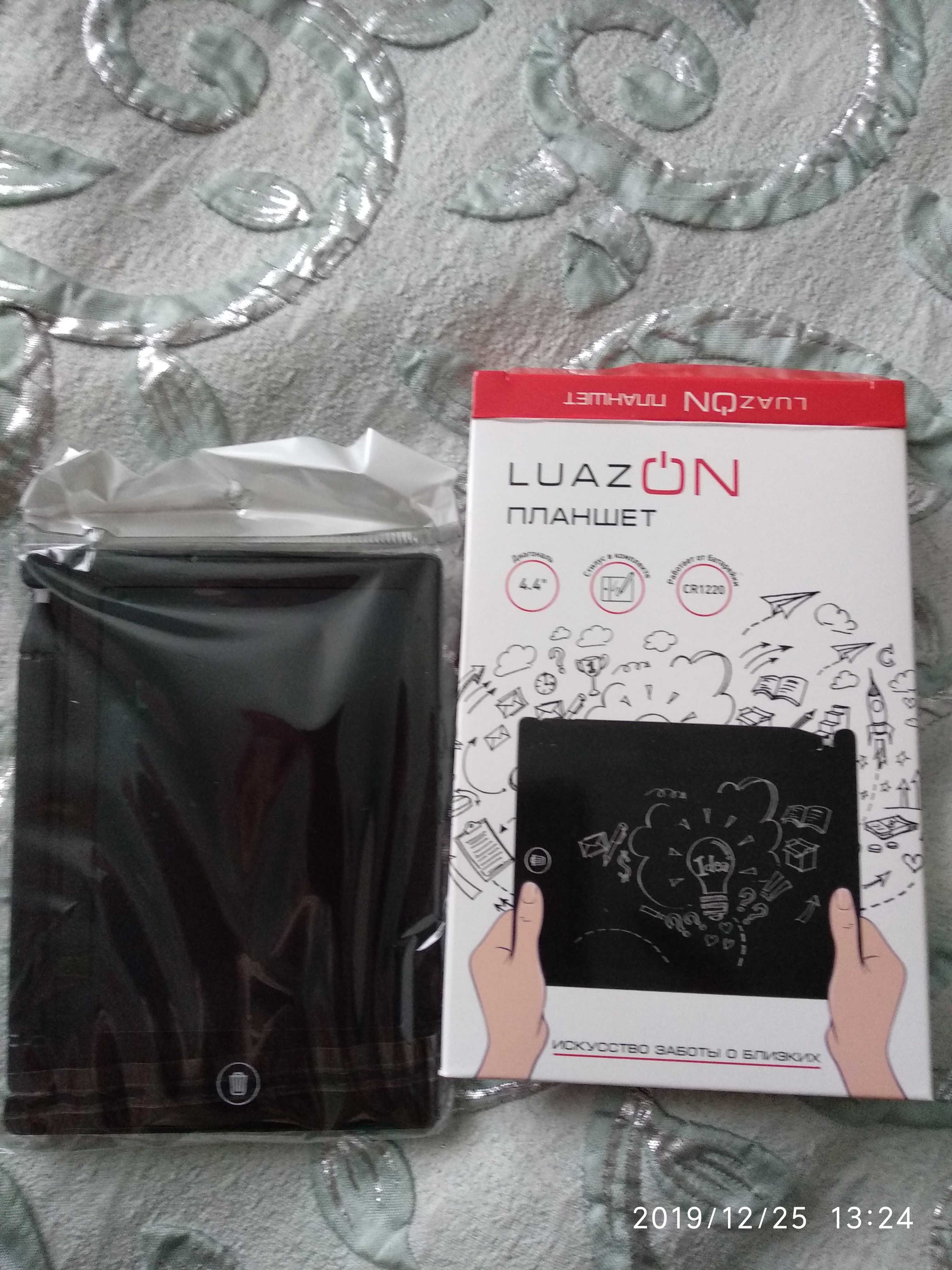 Фотография покупателя товара Планшет для рисования и заметок Luazon TAB-3, 4.4", черный - Фото 6