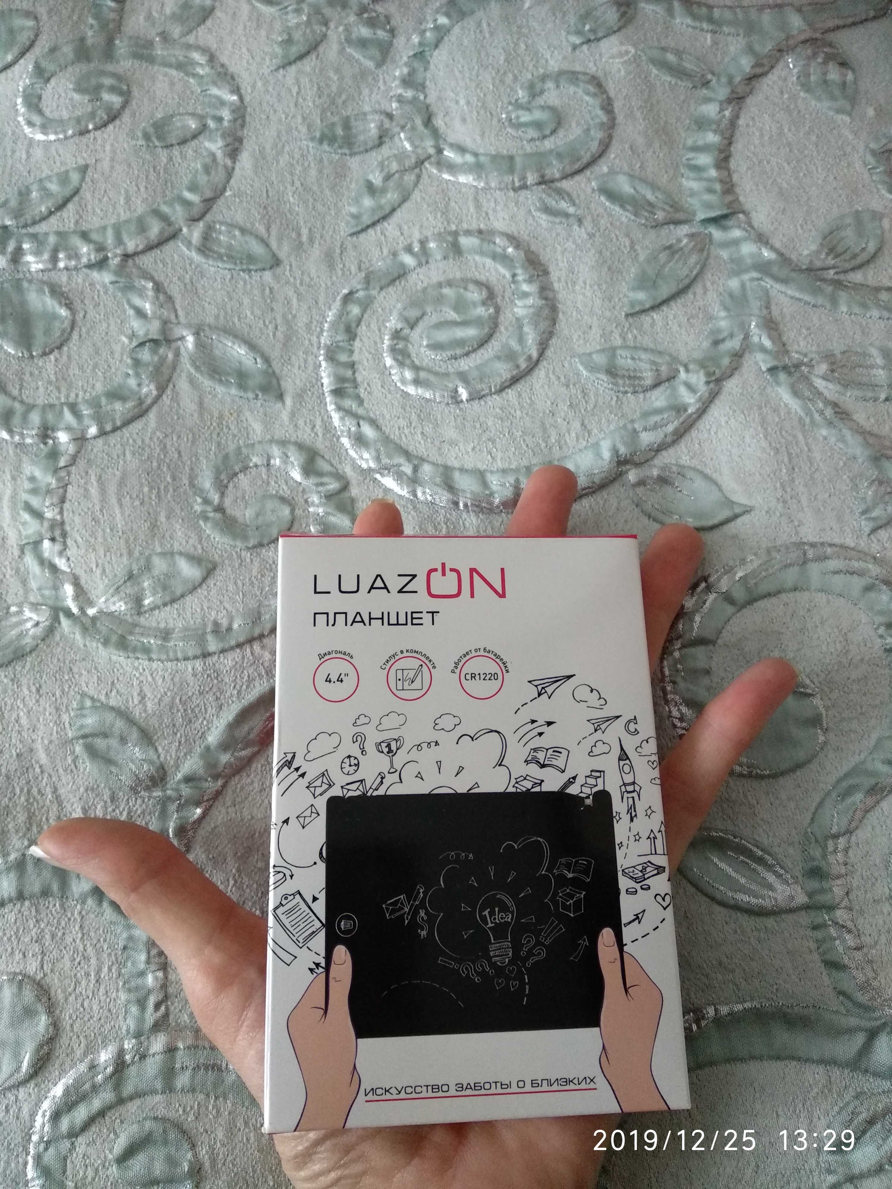 Фотография покупателя товара Планшет для рисования и заметок Luazon TAB-3, 4.4", черный - Фото 7