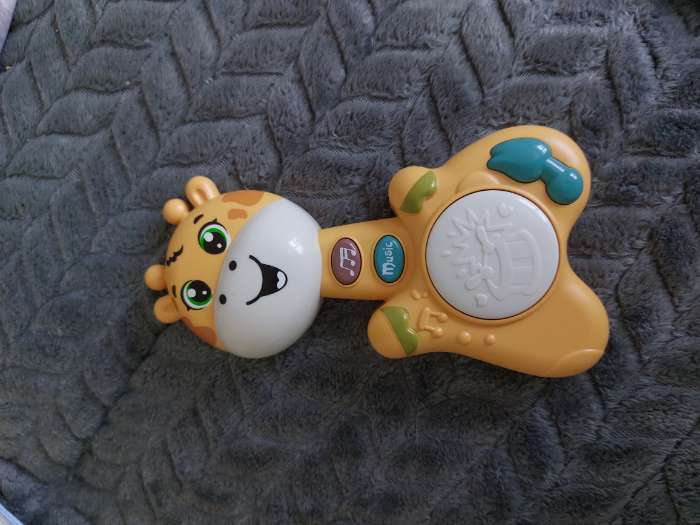 Фотография покупателя товара Музыкальная игрушка «Малыш Роро», звук, свет, цвет жёлтый - Фото 2
