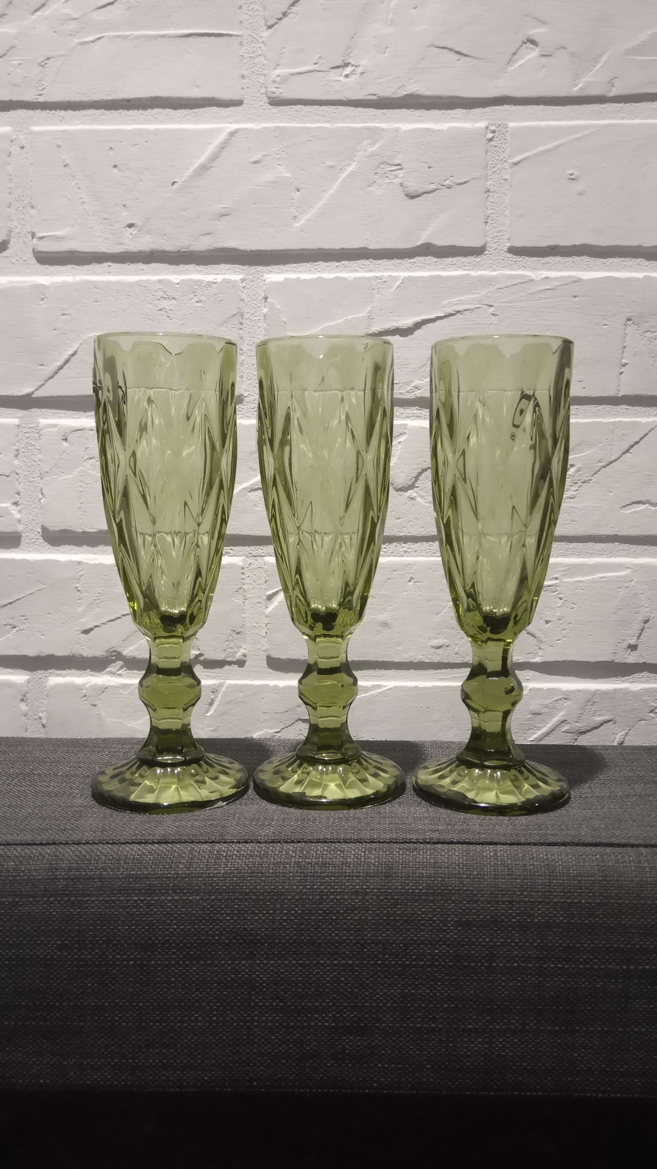 Фотография покупателя товара Бокал из стекла для шампанского Magistro «Круиз», 160 мл, 7×20 см, цвет зелёный - Фото 29