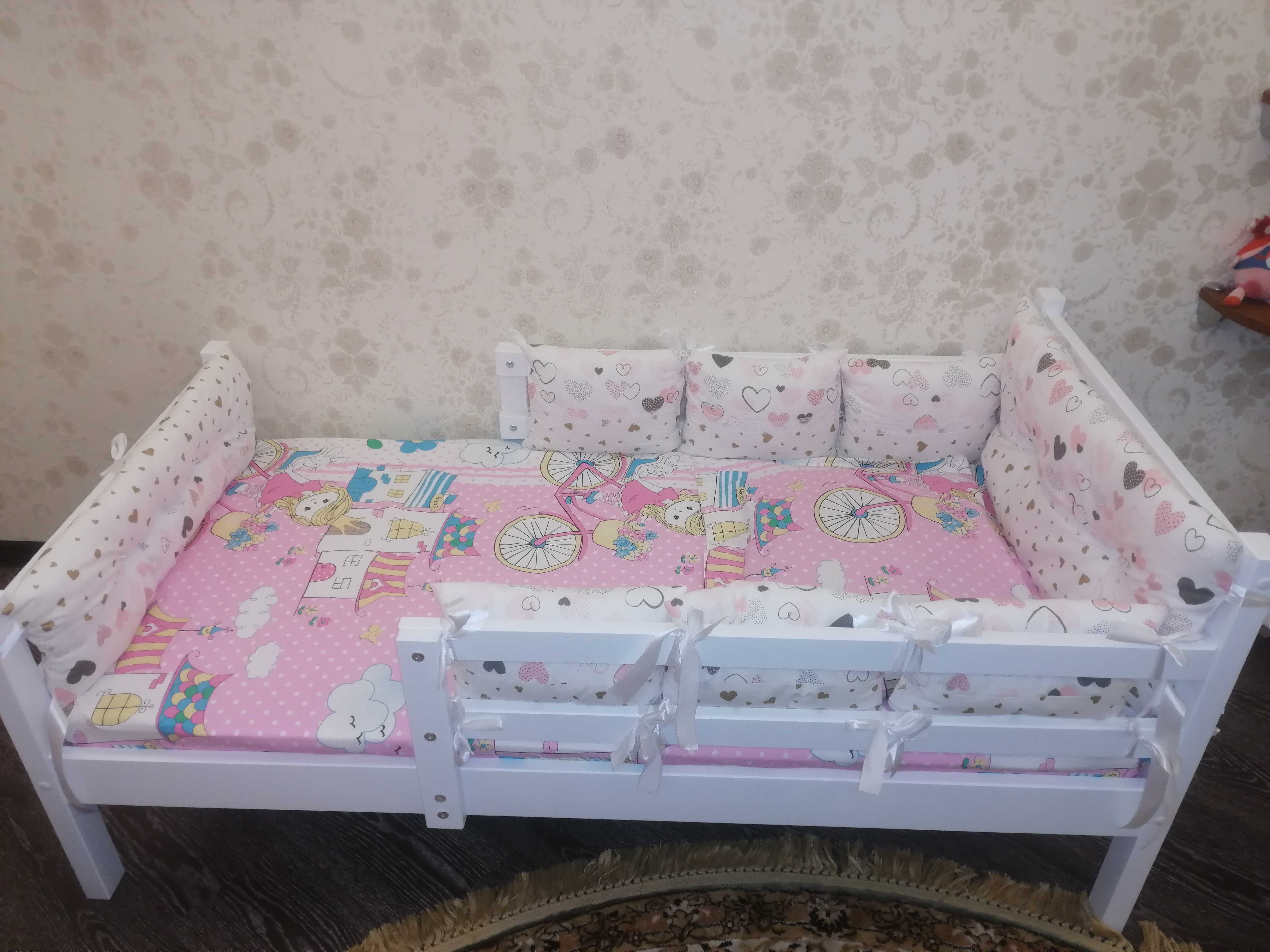 Фотография покупателя товара Кровать подростковая «Колибри», 140х70 см, цвет белый - Фото 8